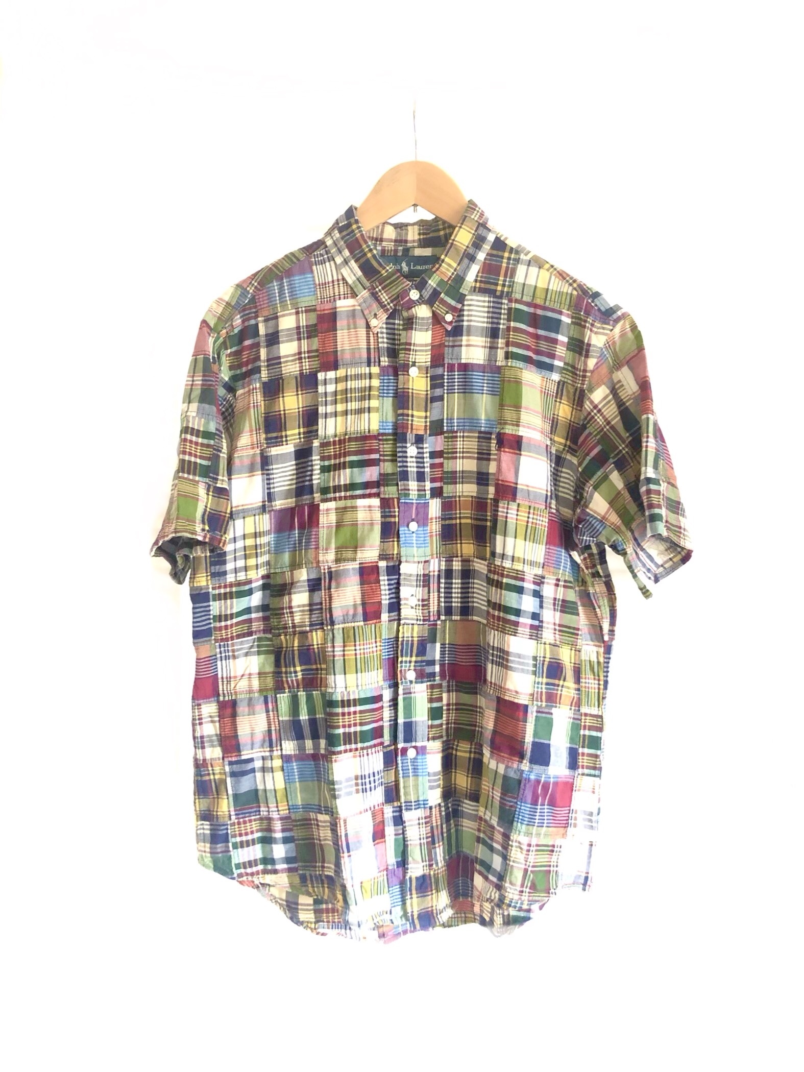 ralph lauren patchwork shirt