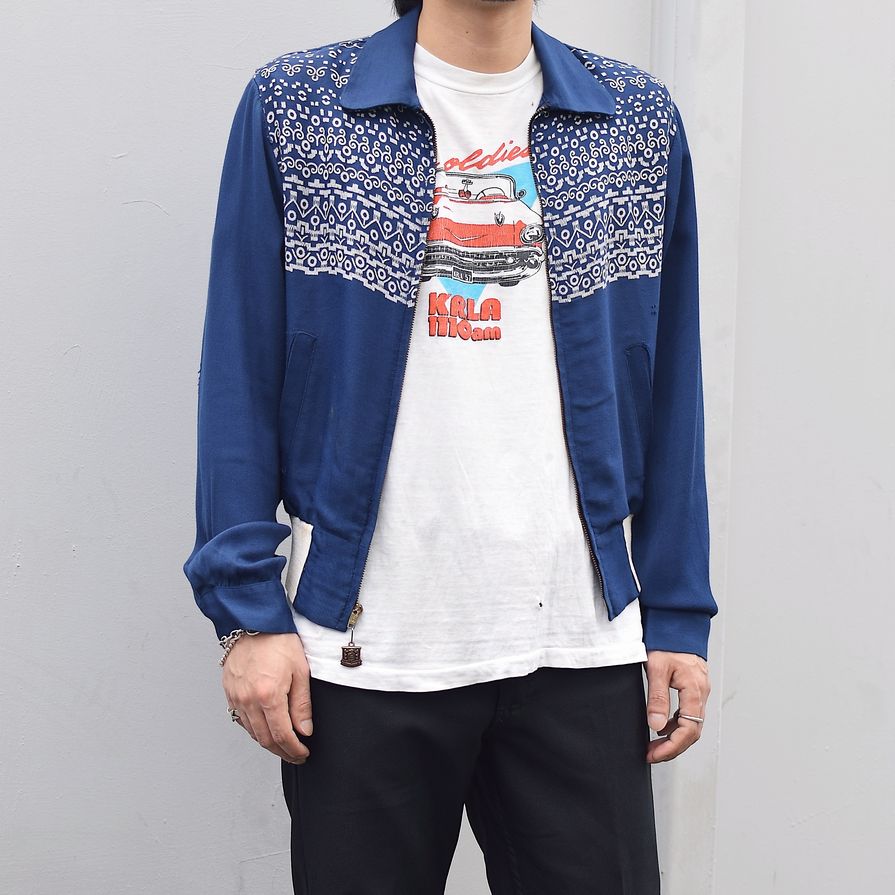 Vintage 50's【ENSENADA】Rayon Gabardine Jacket の画像 3
