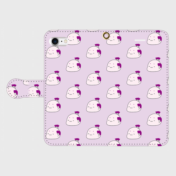 Ejnris 045 Iphone8 手帳型スマホケース サムライ 侍 ちょんまげ 丁髷 おっさん ゆるキャラ かわいい Saule Factry Ejnris 045 Iphone8 手帳型スマホケース サムライ 侍 ちょんまげ 丁髷 おっさん ゆるキャラ かわいい Saule Factry