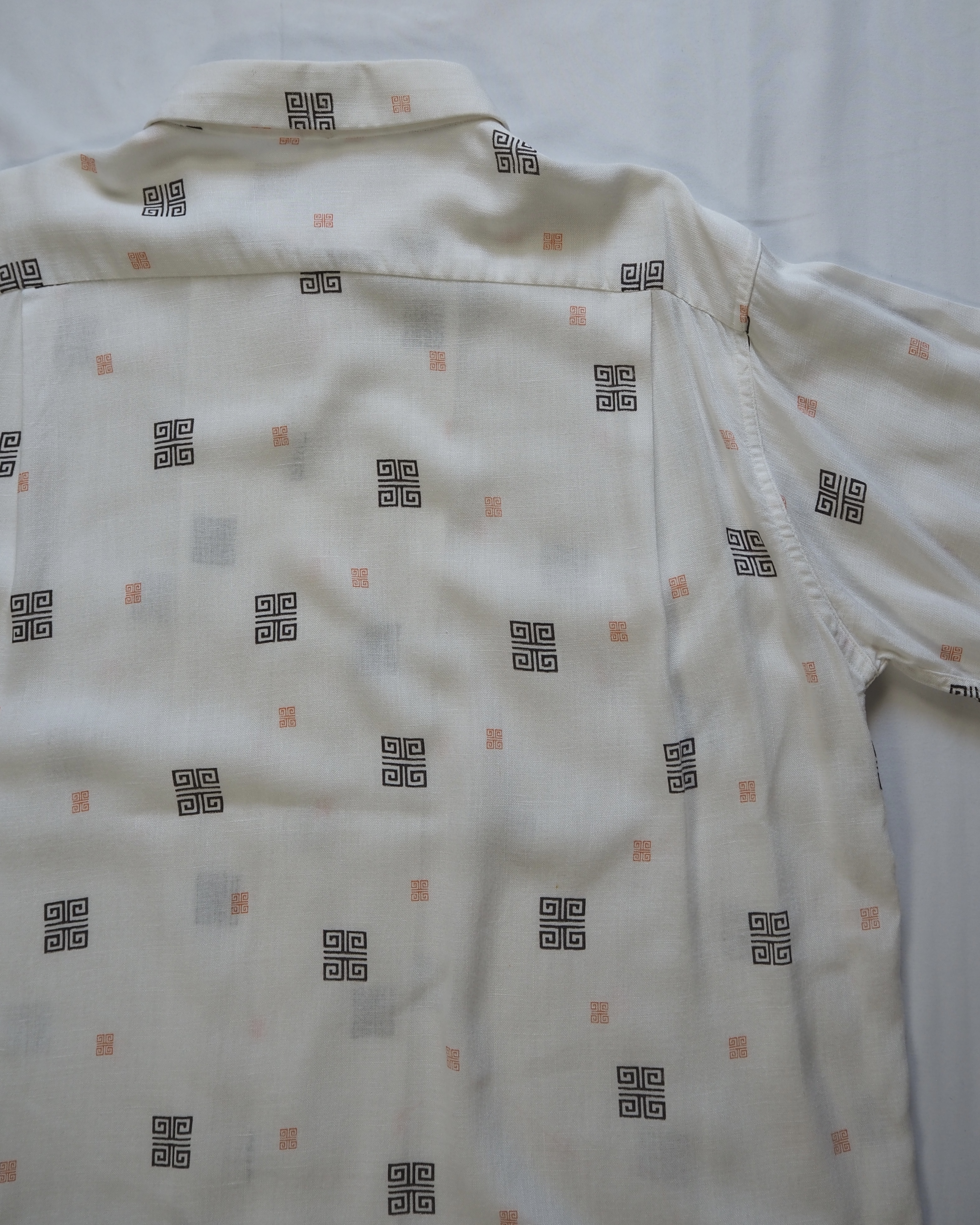 60’s〜 Arrow レーヨンシャツ Lサイズ の画像 14