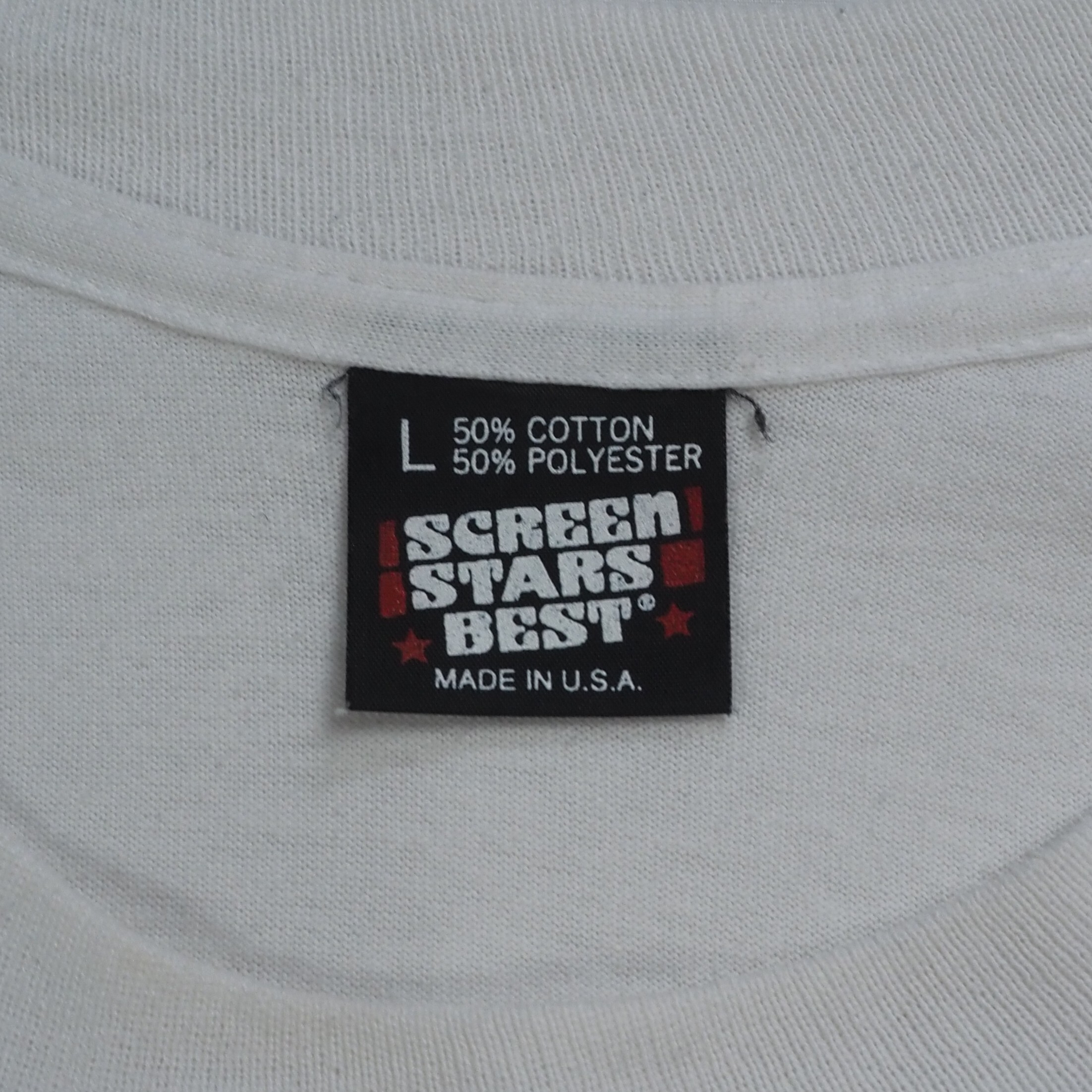90's スクリーンスターズ YMCA Tシャツ Lサイズ の画像 6