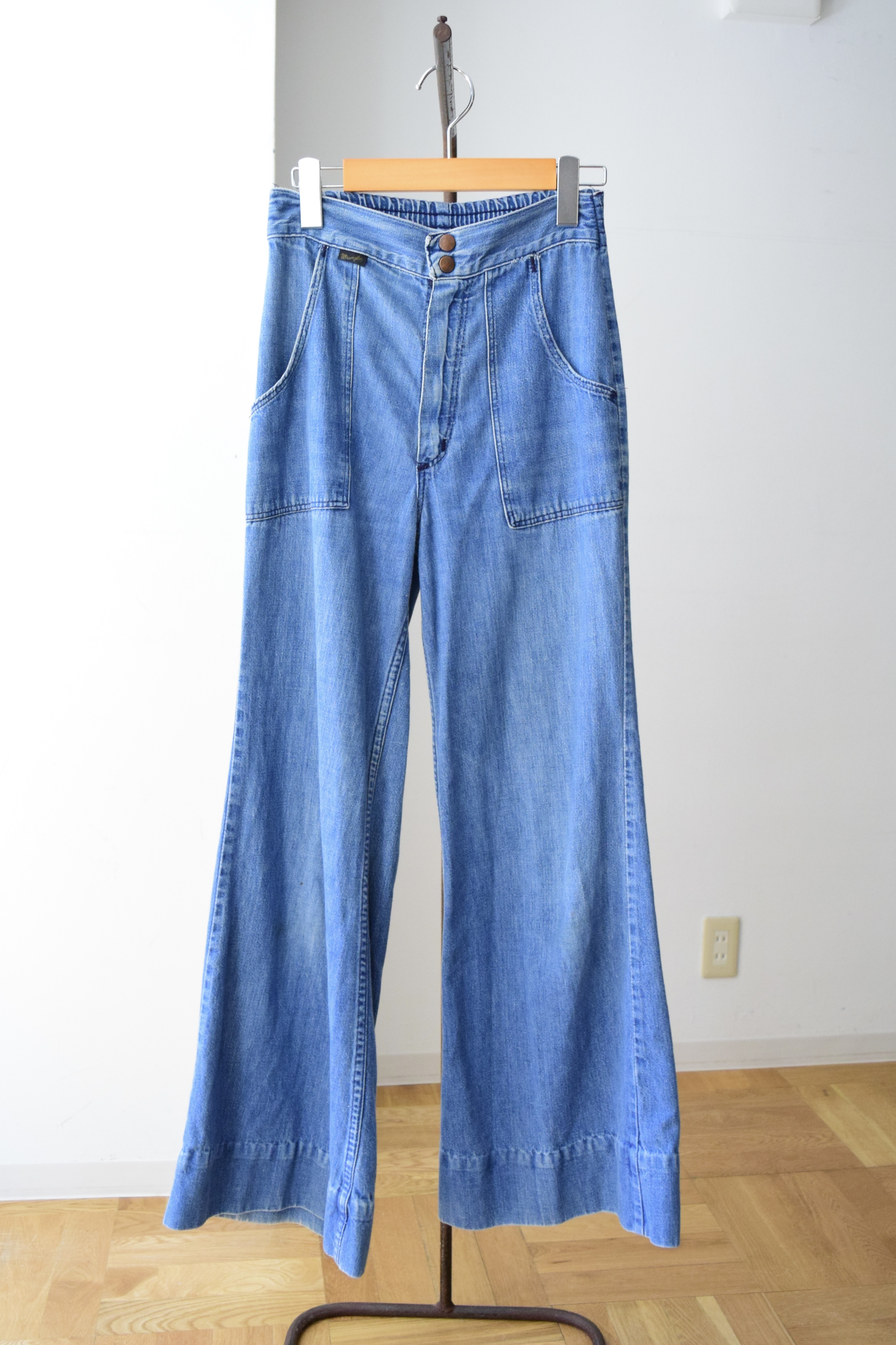 Wrangler flare denim pants の画像 6