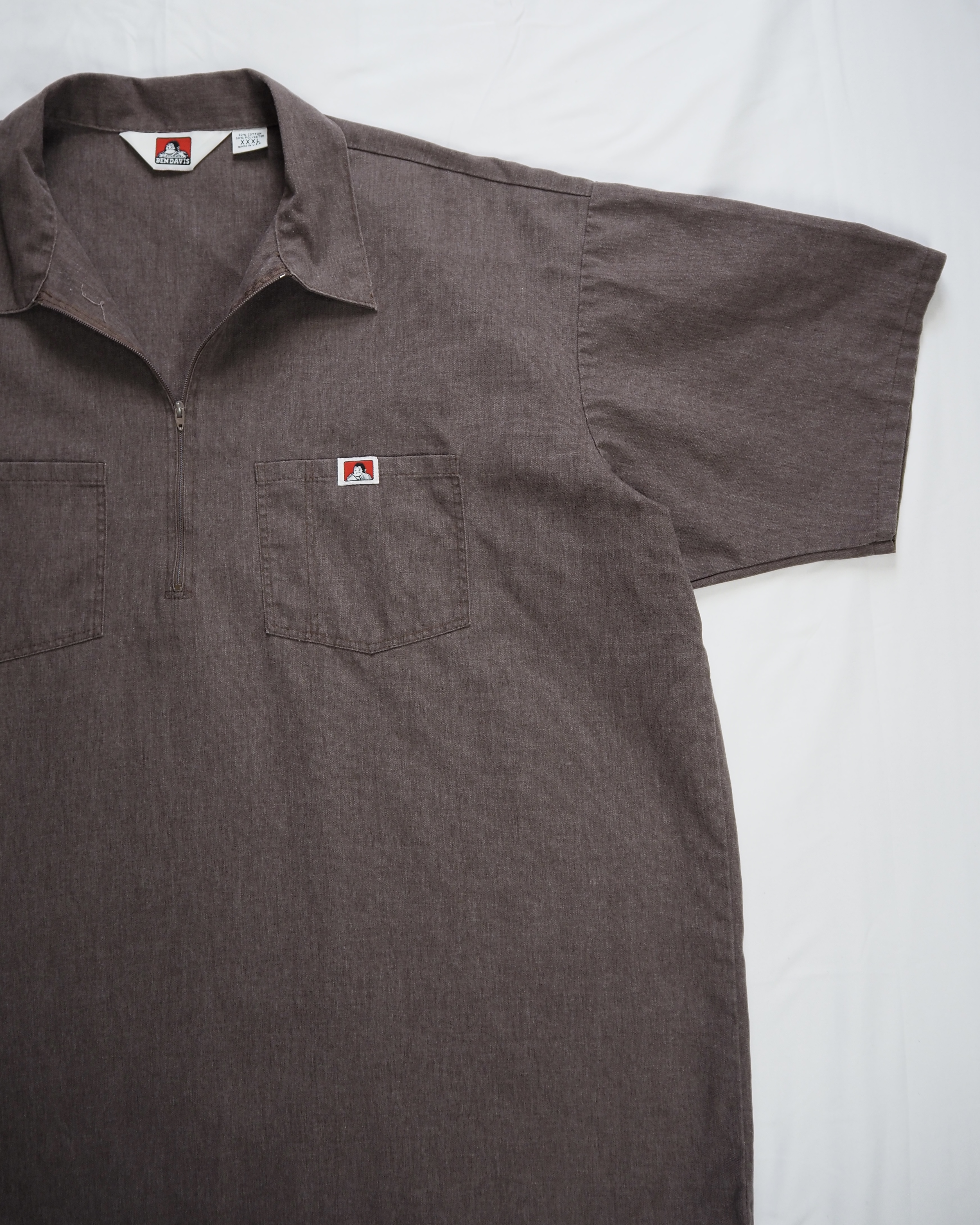 【5/6(水) 20:00入荷】90’s Ben Davis ワークシャツ XXXL アメリカ製 の画像 7