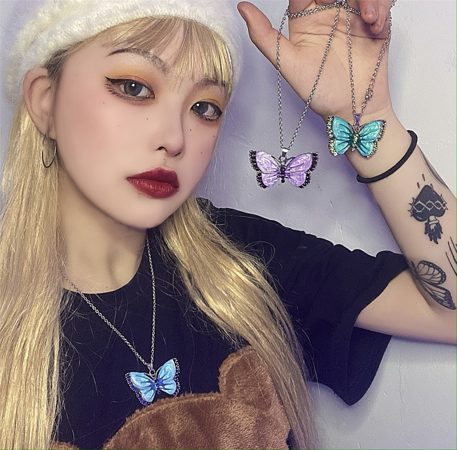アクセサリー 超人気個性派ストリート系シンプル蝶ネックレス Kodo7 Com ド定番から最新のものまで網羅 ストリート系 ファッション専門店 アクセサリー 超人気個性派ストリート系シンプル蝶ネックレス Kodo7 Com ド定番から最新のものまで網羅 ストリート系 ファッション専門店