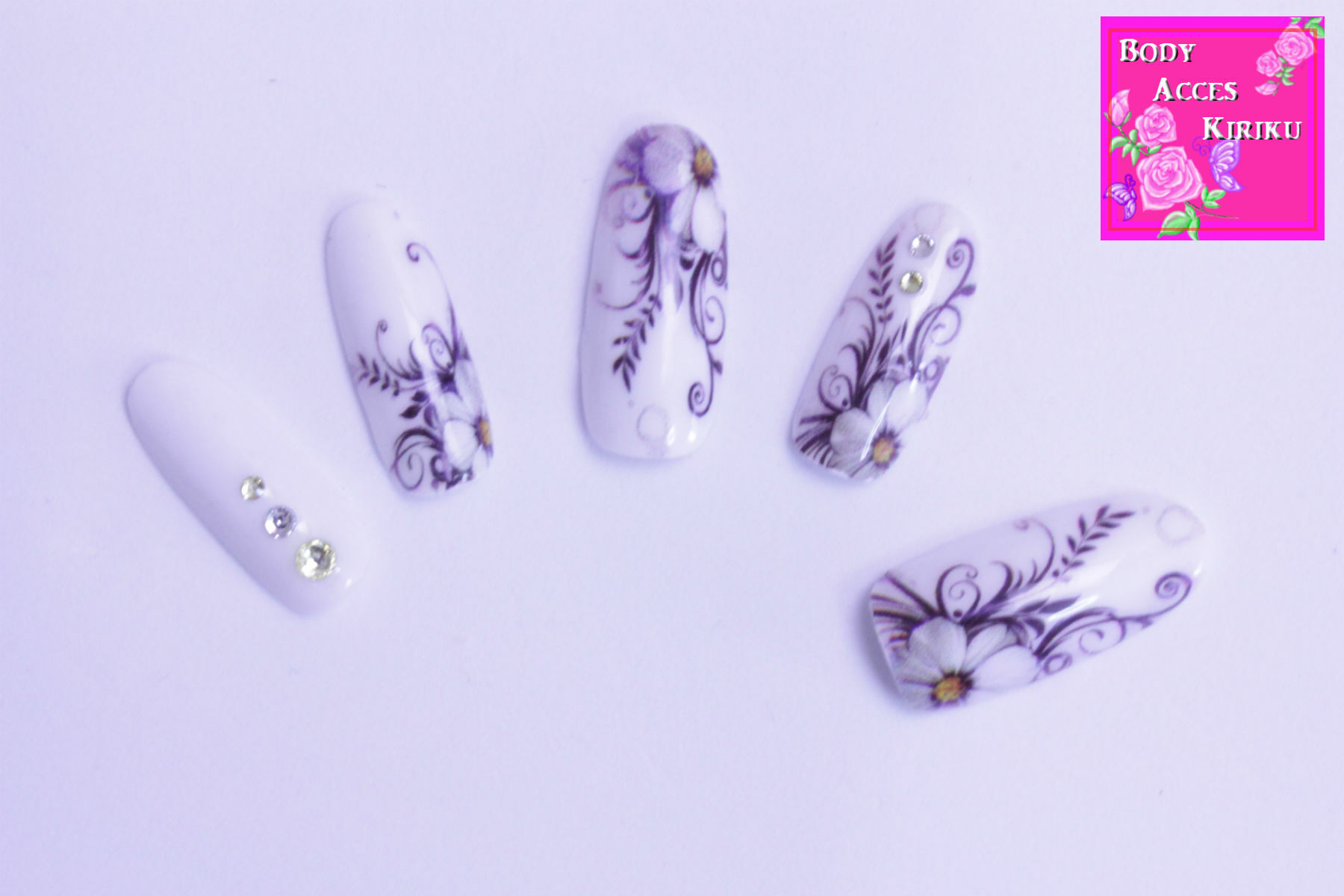 オーダーメイド ブライダルネイル Body Acces Kiriku