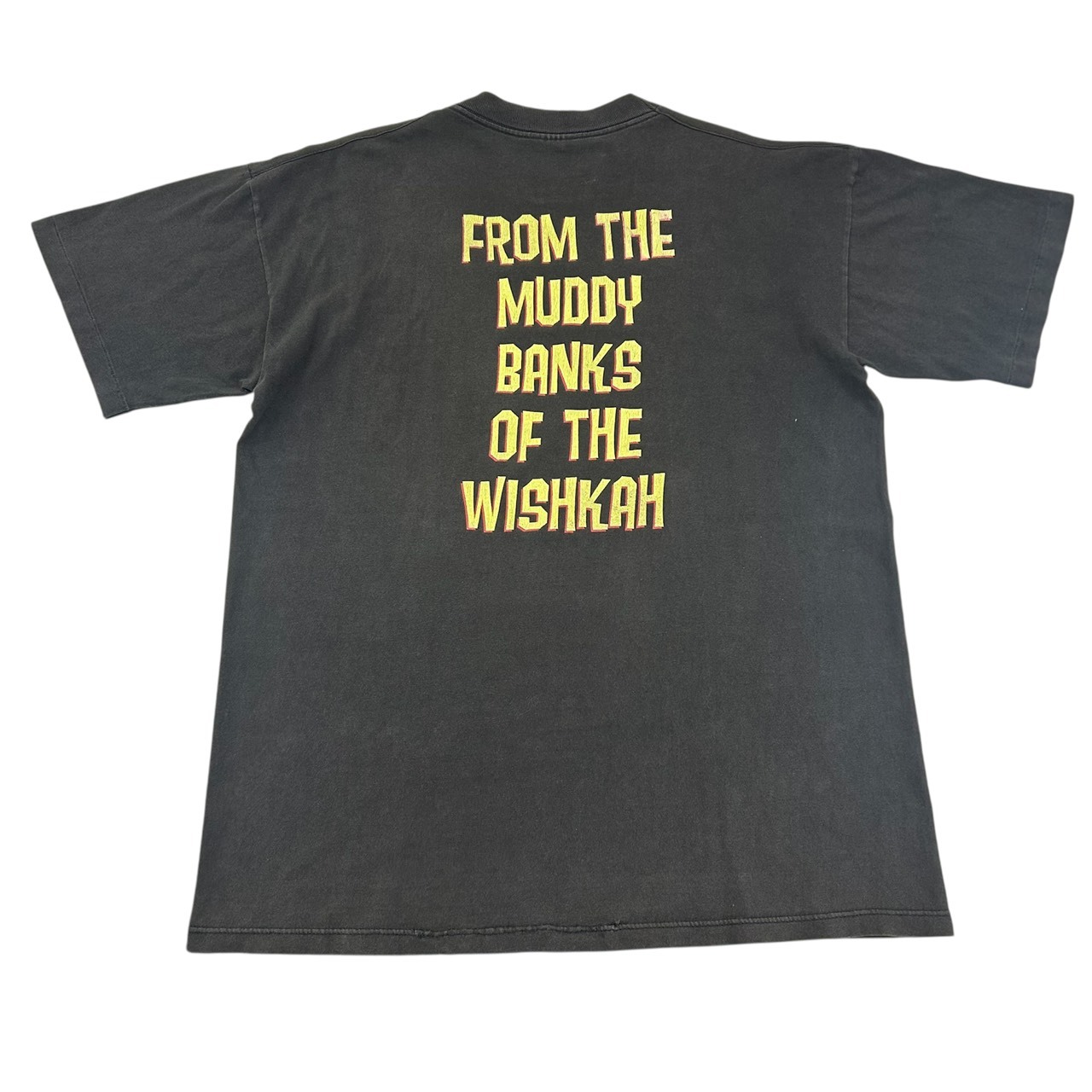 NIRVANA 1996 Vintage Live Photo T-Shirt Black XL の画像 2