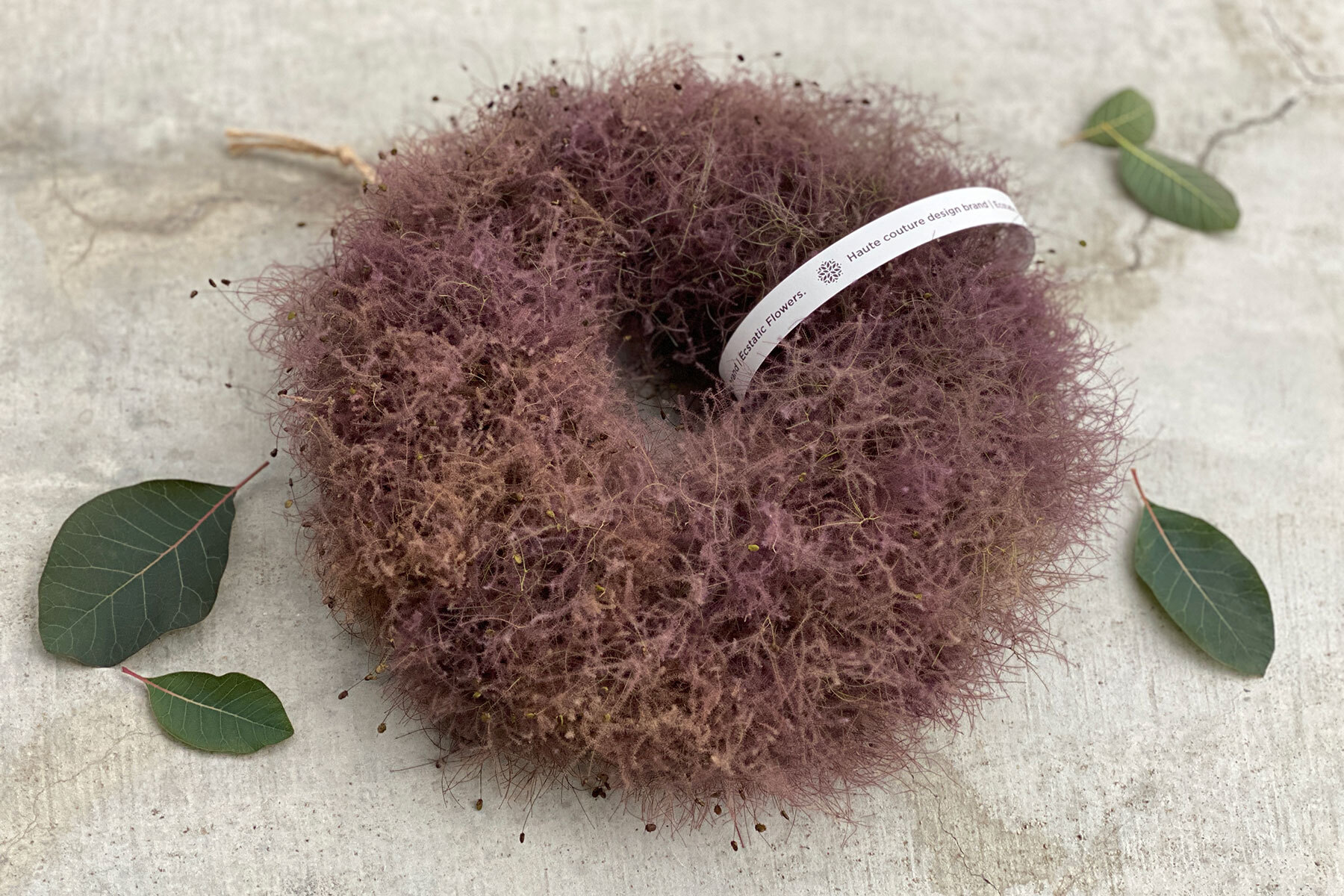 SMOKE TREE WREATH スモークツリーリース02【Medium】