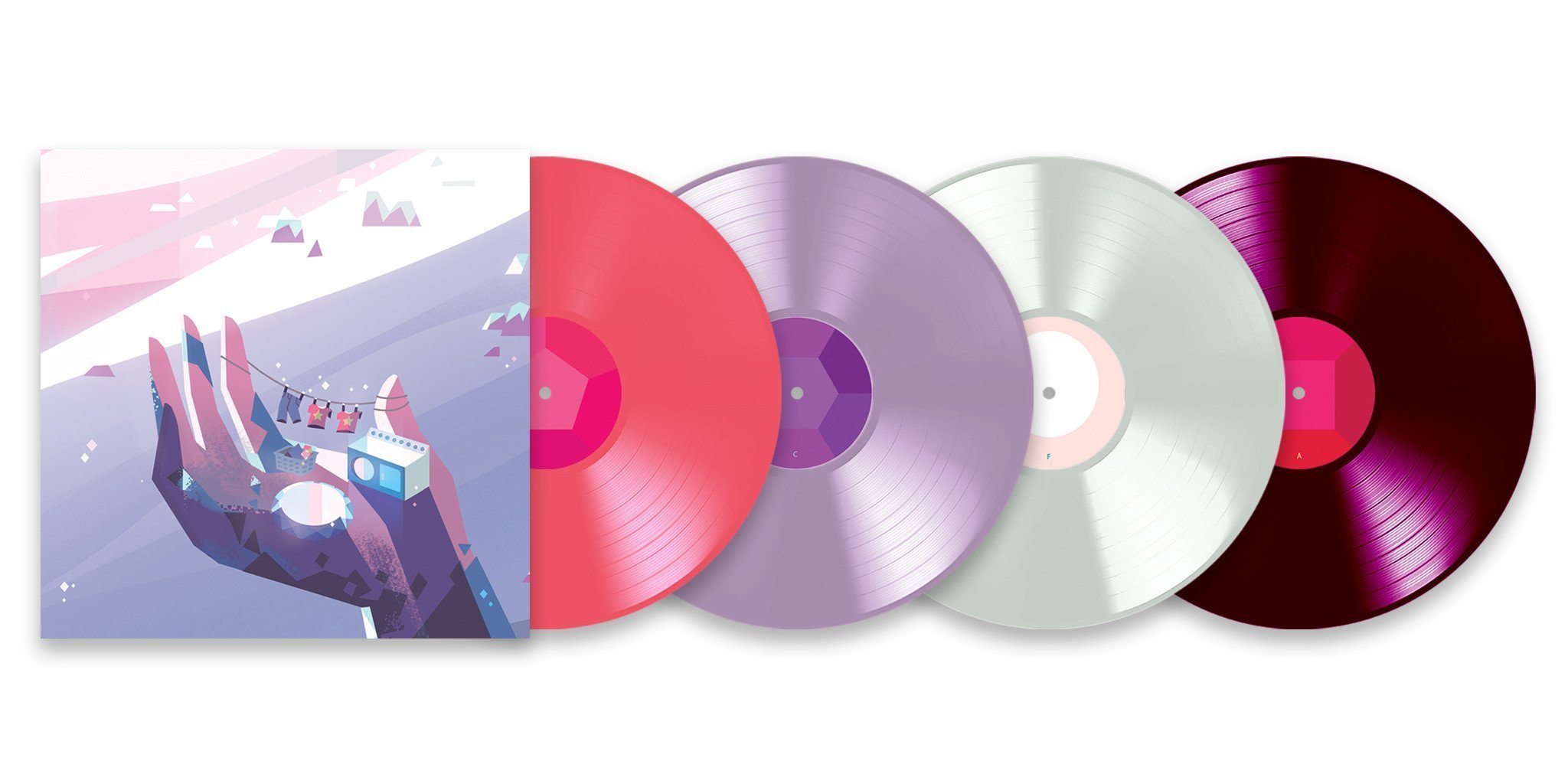 【Steven Universe(スティーブン・ユニバース)】10インチレコード4枚組 - 画像4