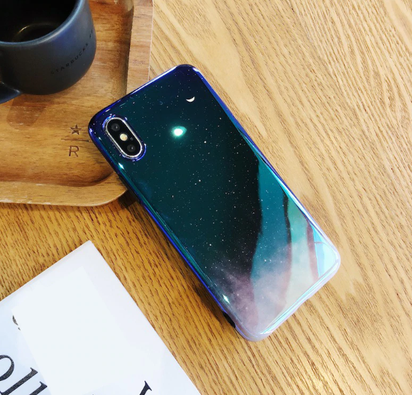 03 Shiny Stars 星空 鏡面加工 Iphoneケース Tpu 新機種対応 Pala Manana