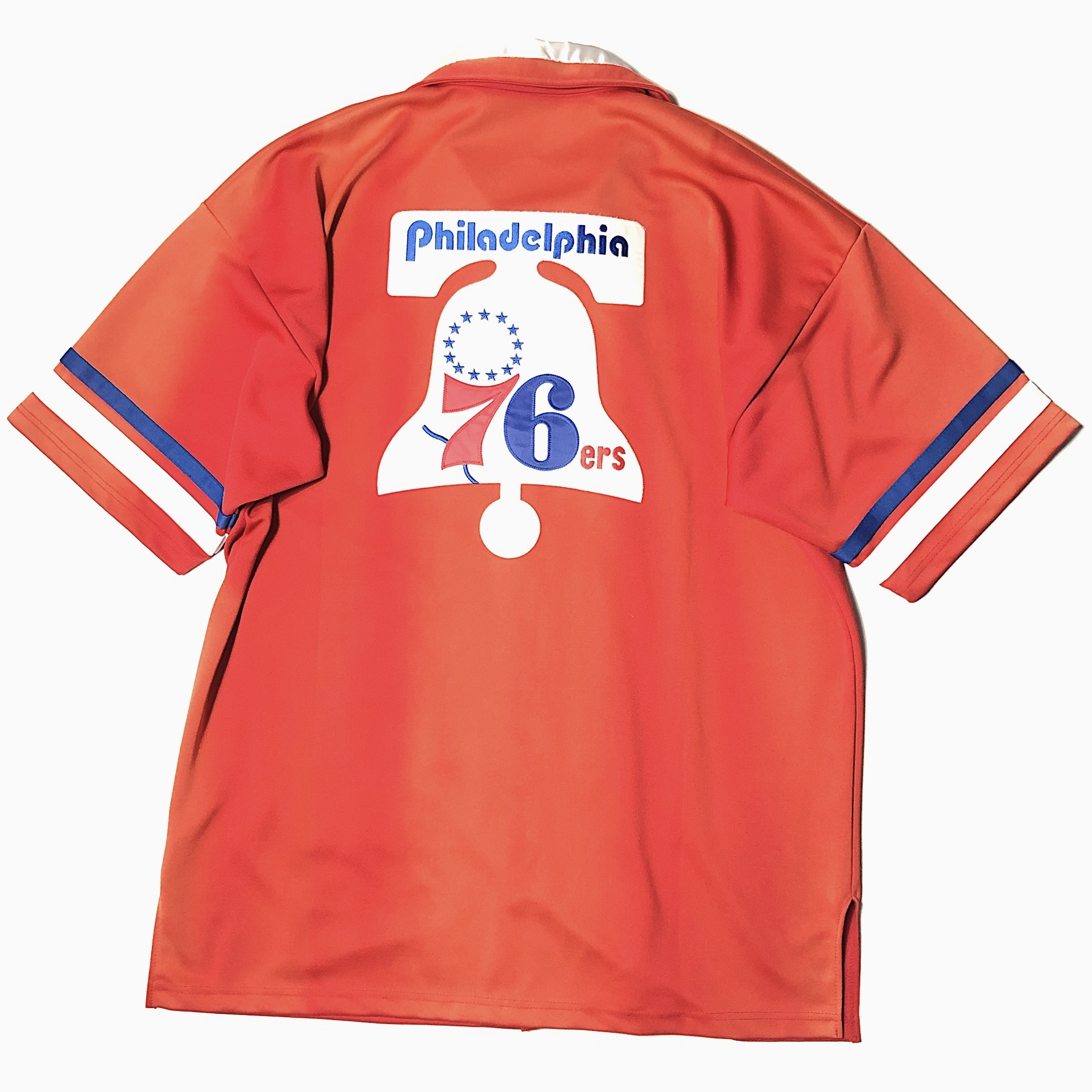 Y2K【mitchell&ness】"Philadelphia 76ers" Short Sleeve Game Shirt の画像 2