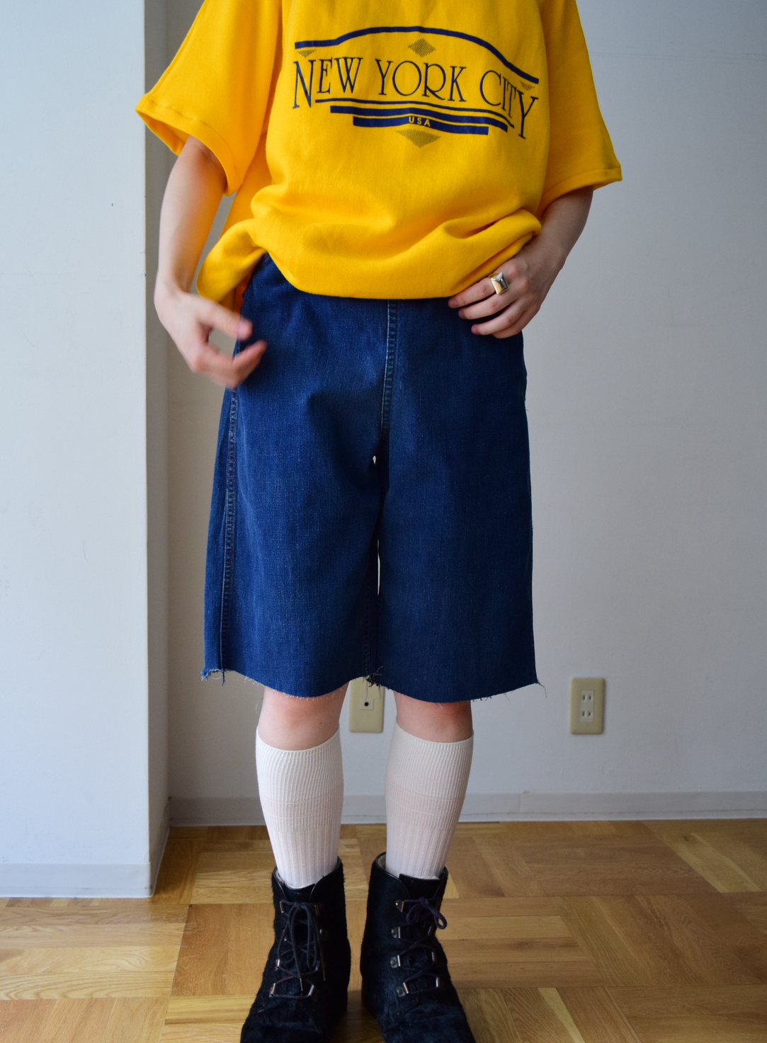 ~1950s“RANCHCRAFT” side zip denim -CUTOFF-