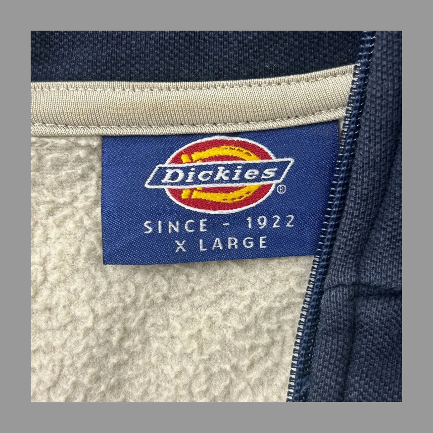 Dickies Black フリースジャケット ディッキーズ ブラック XL の画像 3