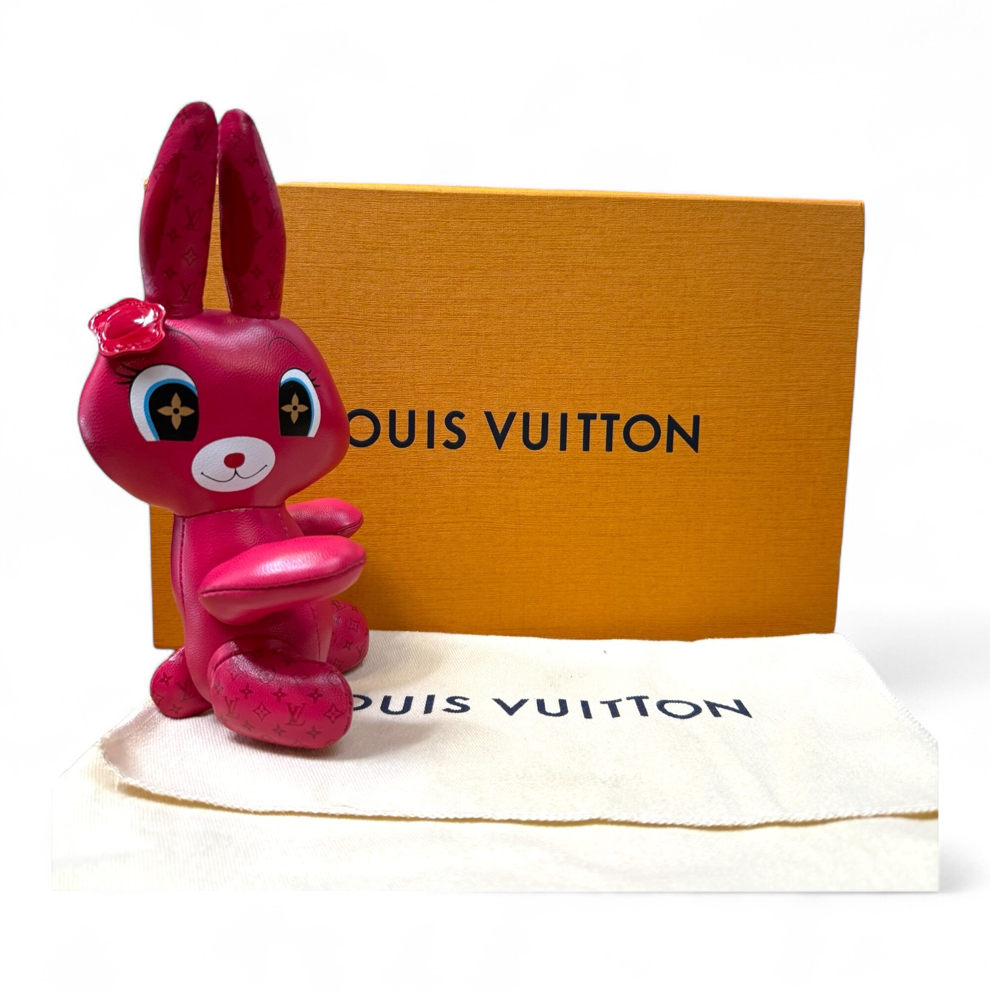 【LOUIS VUITTON】ルイヴィトン キーホルダー アニモグラム ラビット M01979