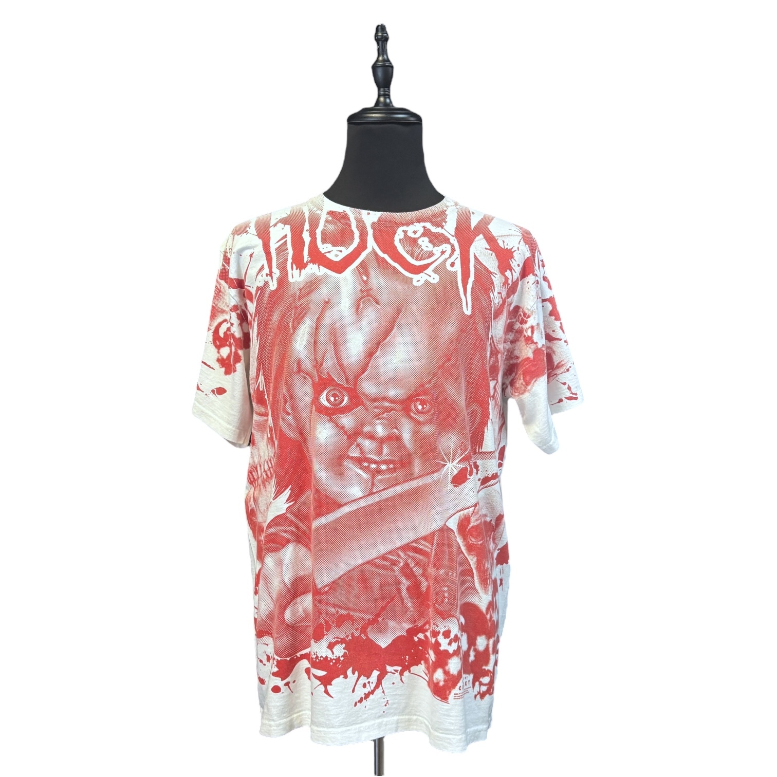 【Child’s Play 4】チャイルドプレイ4 Bride of CHUCKY チャッキーの花嫁 ヴィンテージ プロモTシャツ 90’s USA製 XL相当