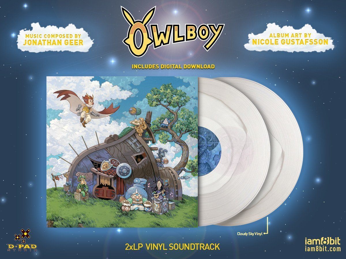 【オウルボーイ】Owlboy Vinyl Soundtrack 2xLP - 画像2