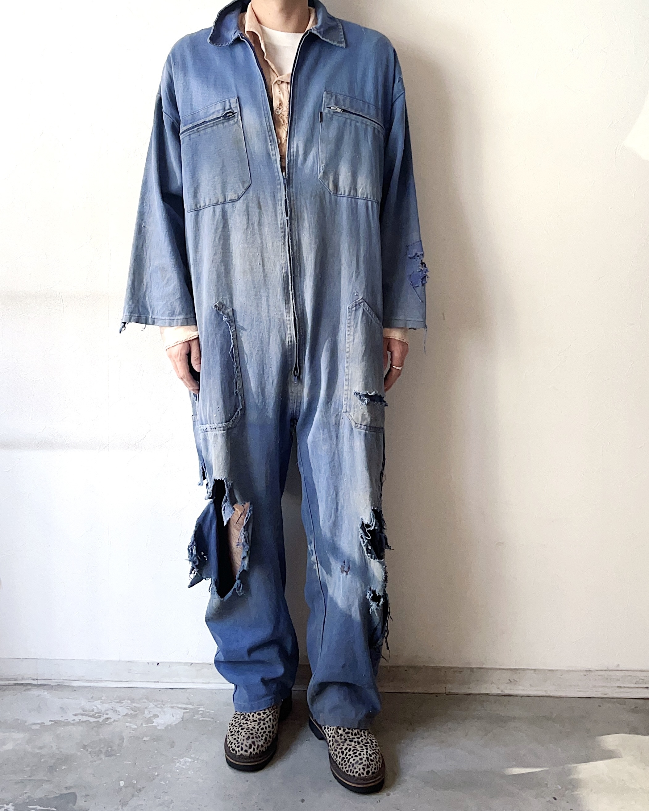 Vintage 60～70's【LMA】Grunge Jump Suit の画像 3