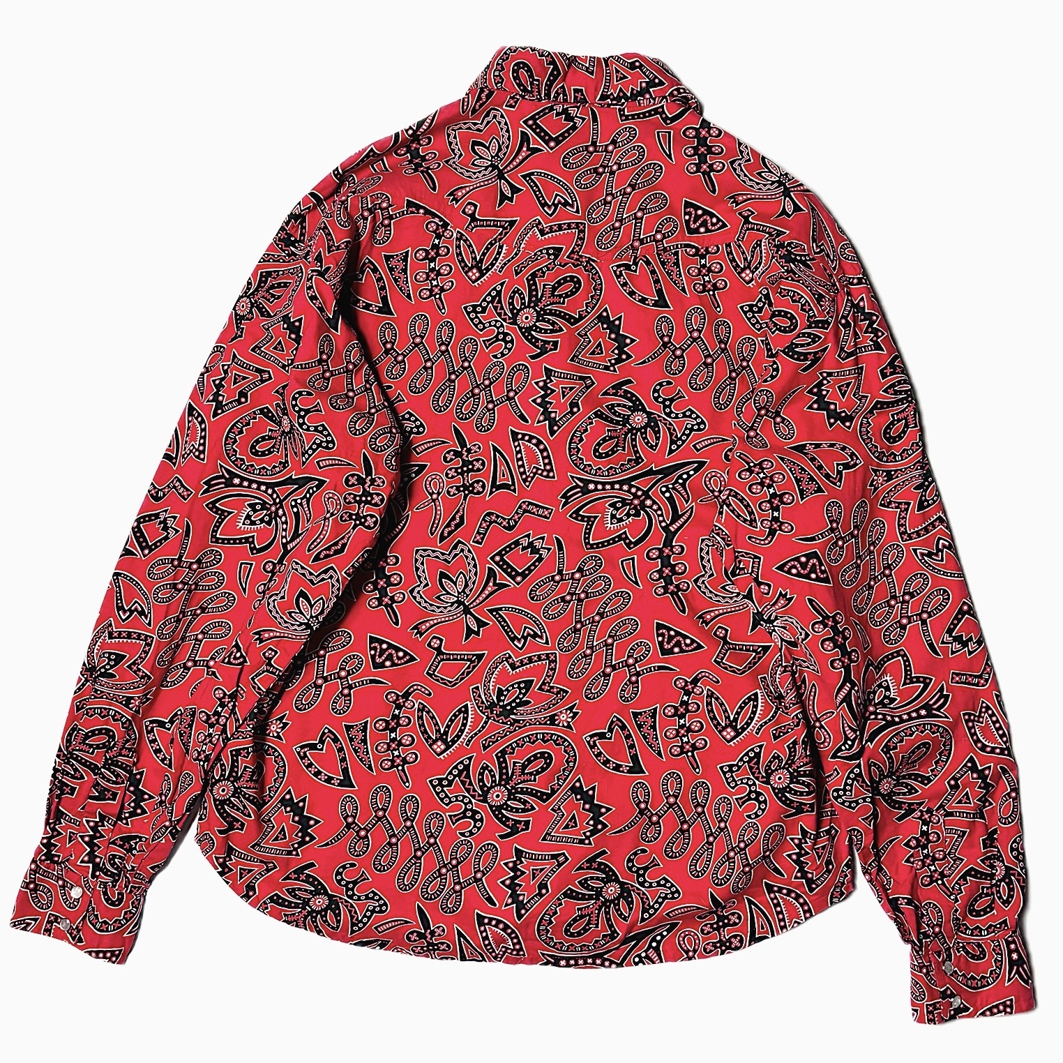 Vintage 90's【ESPRIT】Patterned Western Shirt の画像 2