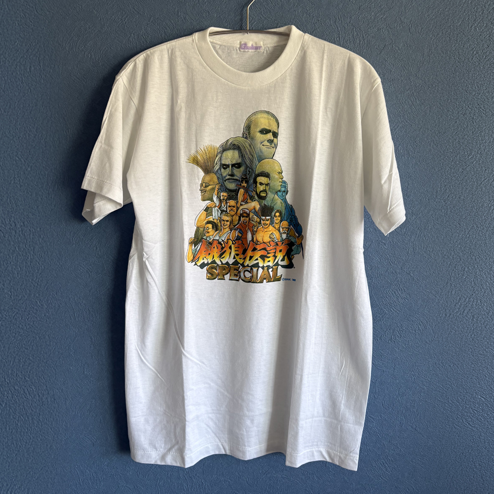 SNK Fatal Fury Special（餓狼伝説 Special）GAMEST Single Stitch【古着/Tシャツ/格闘ゲーム/希少品/90's/ASK品】