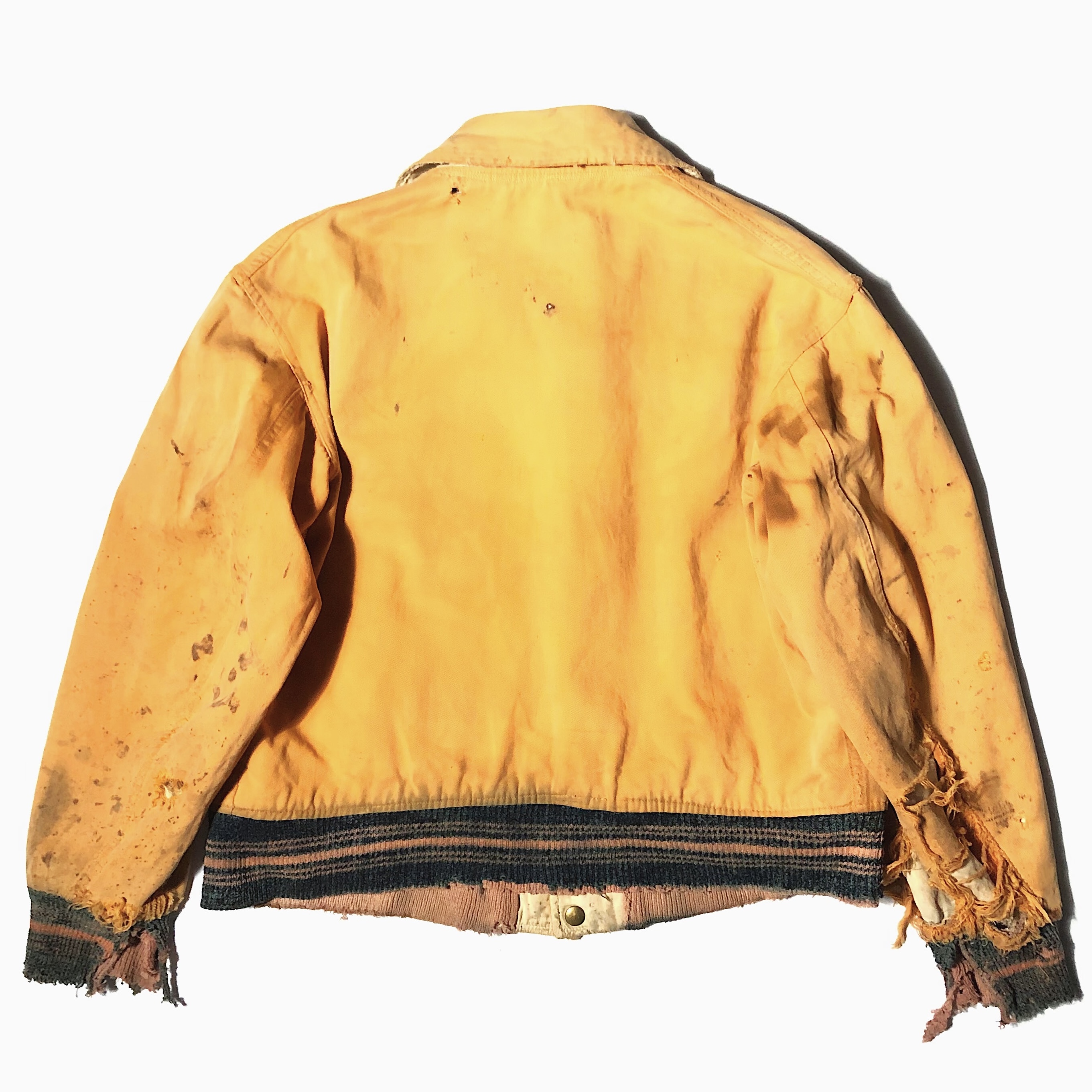 Vintage 40's【C&S SPORTING GOODS CO.】Grunge Stadium Jacket の画像 2