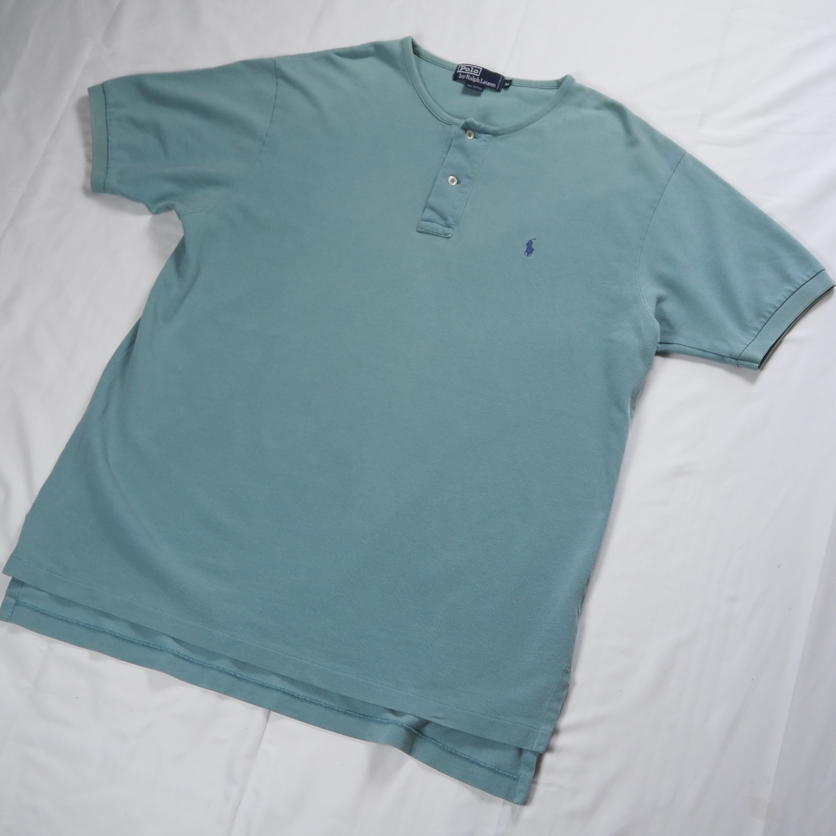90’s Ralph Lauren ヘンリーネック Tシャツ の画像 3