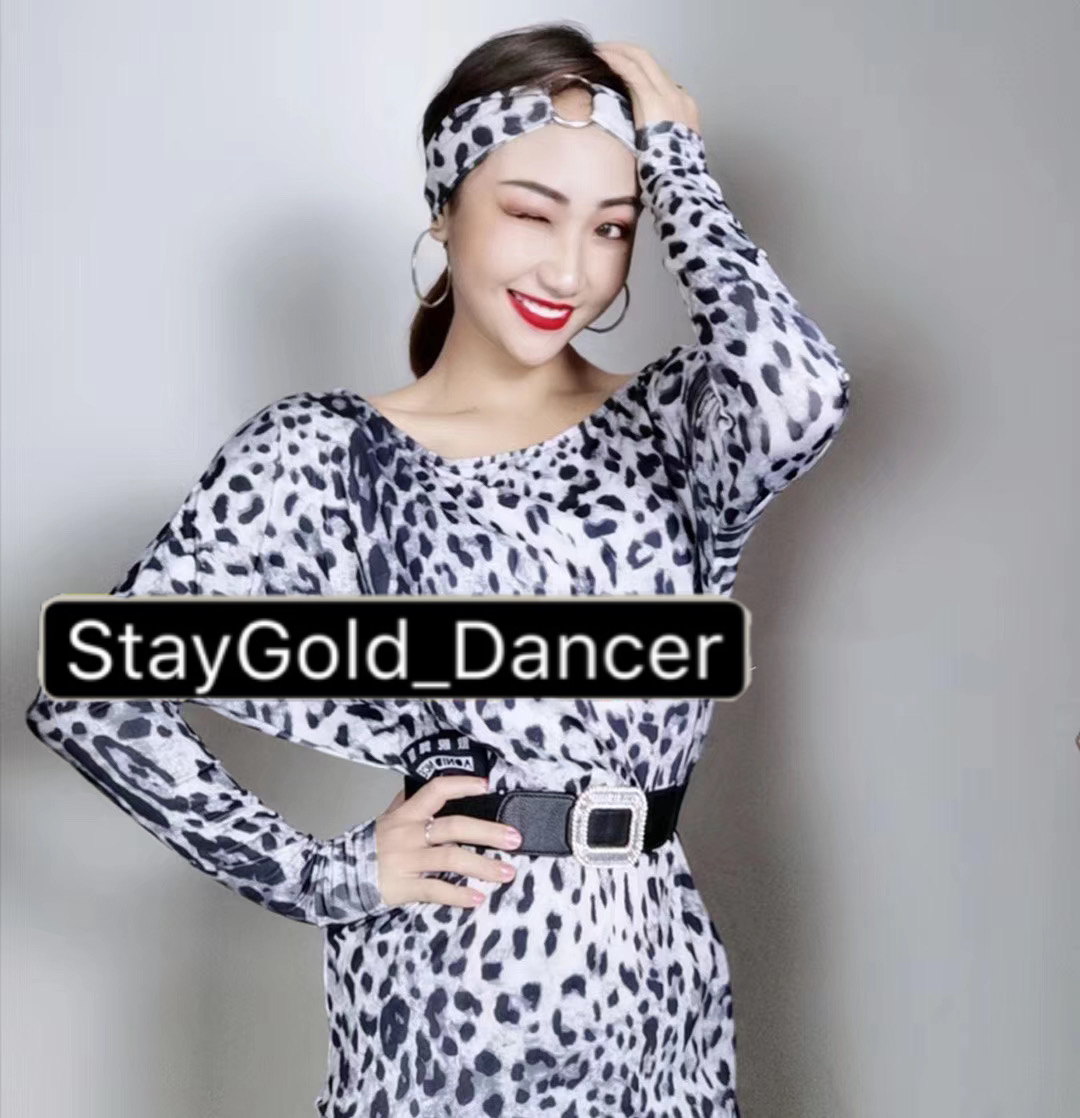 レディースダンス用ワンピース3点セット Staygold