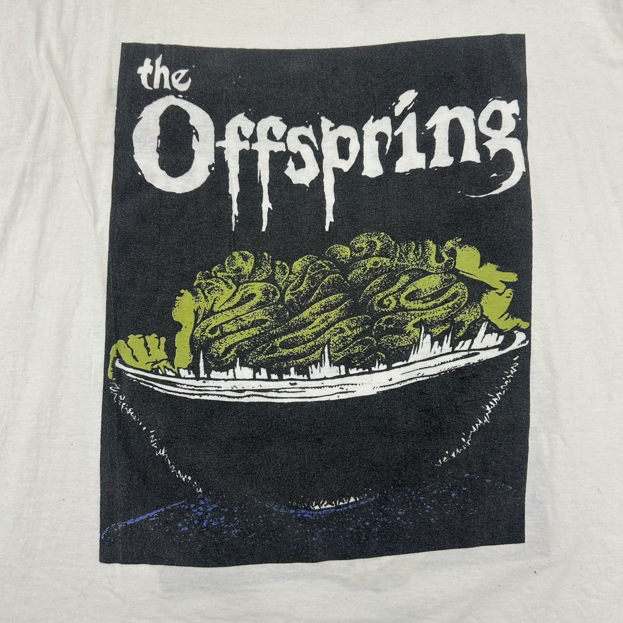 The Offspring Graphic Vintage T-Shirt – White – XL の画像 4