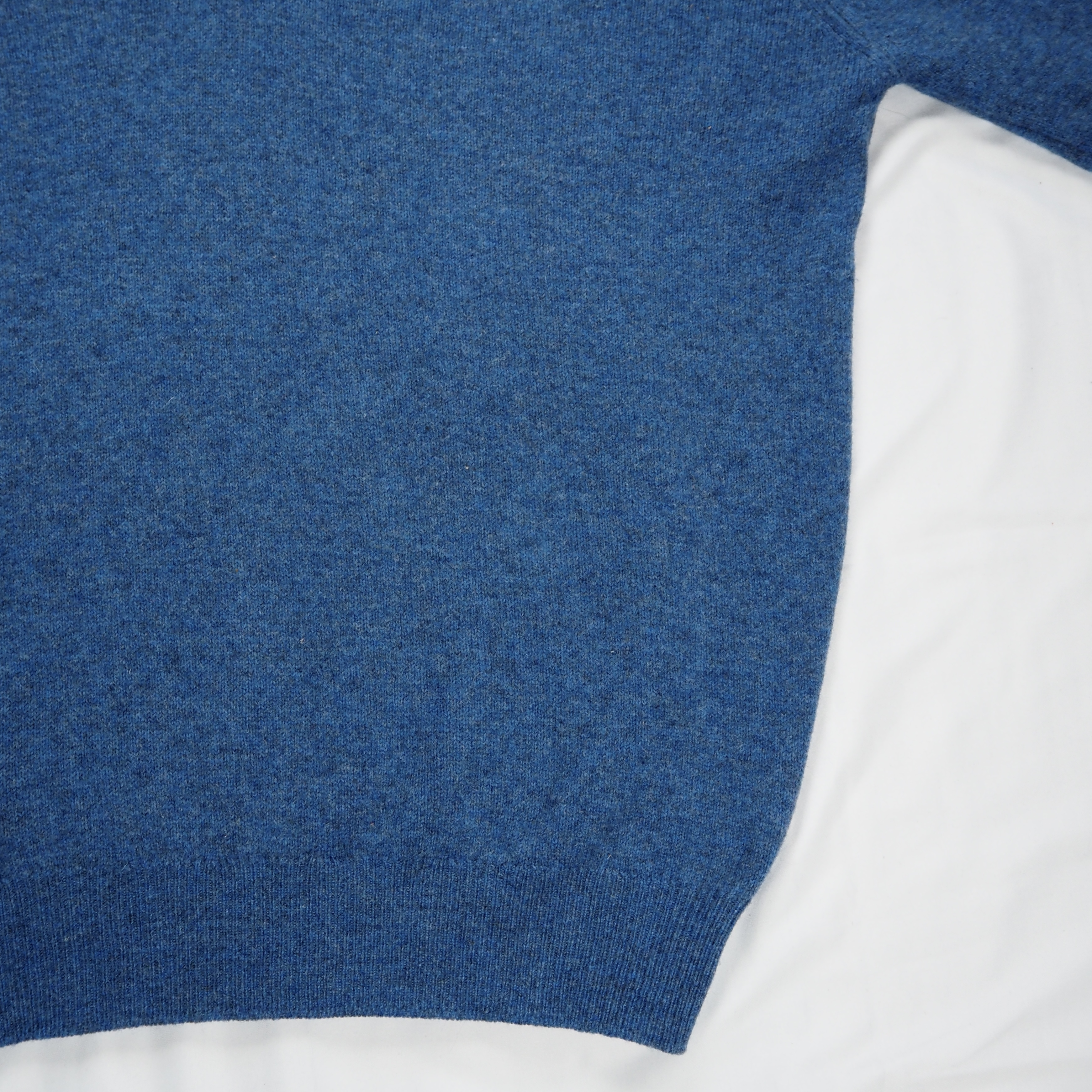 90’s Pringle Lams Wool ニット ブルー の画像 8