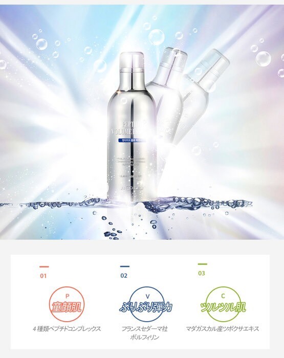 塗るボトックス ペプチドボリュームエッセンス 100ml 新品 Serendipity アラビア語 ジュエリーショップ ネームジュエリー