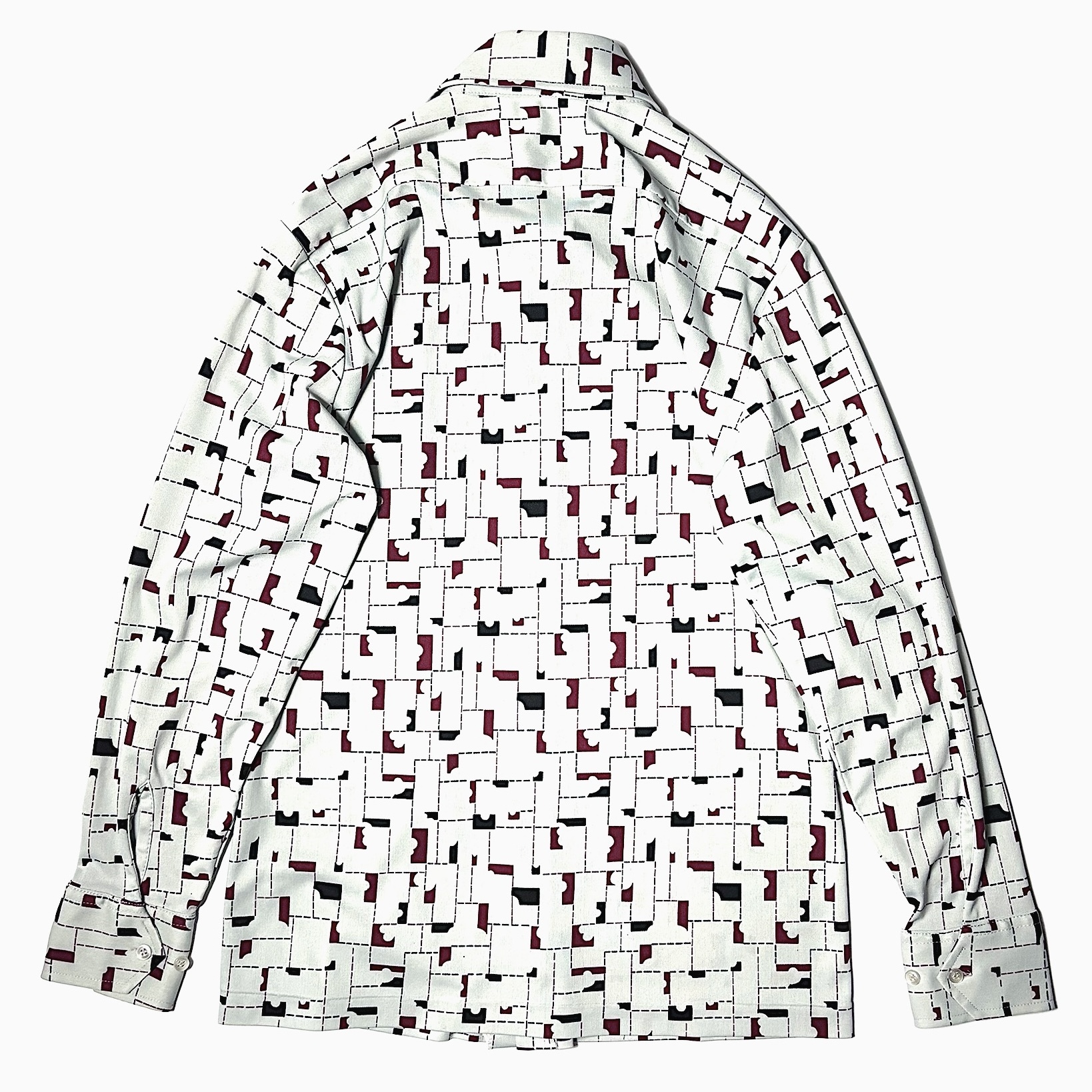 Vintage 70's【K mart】Patterned Shirt の画像 2