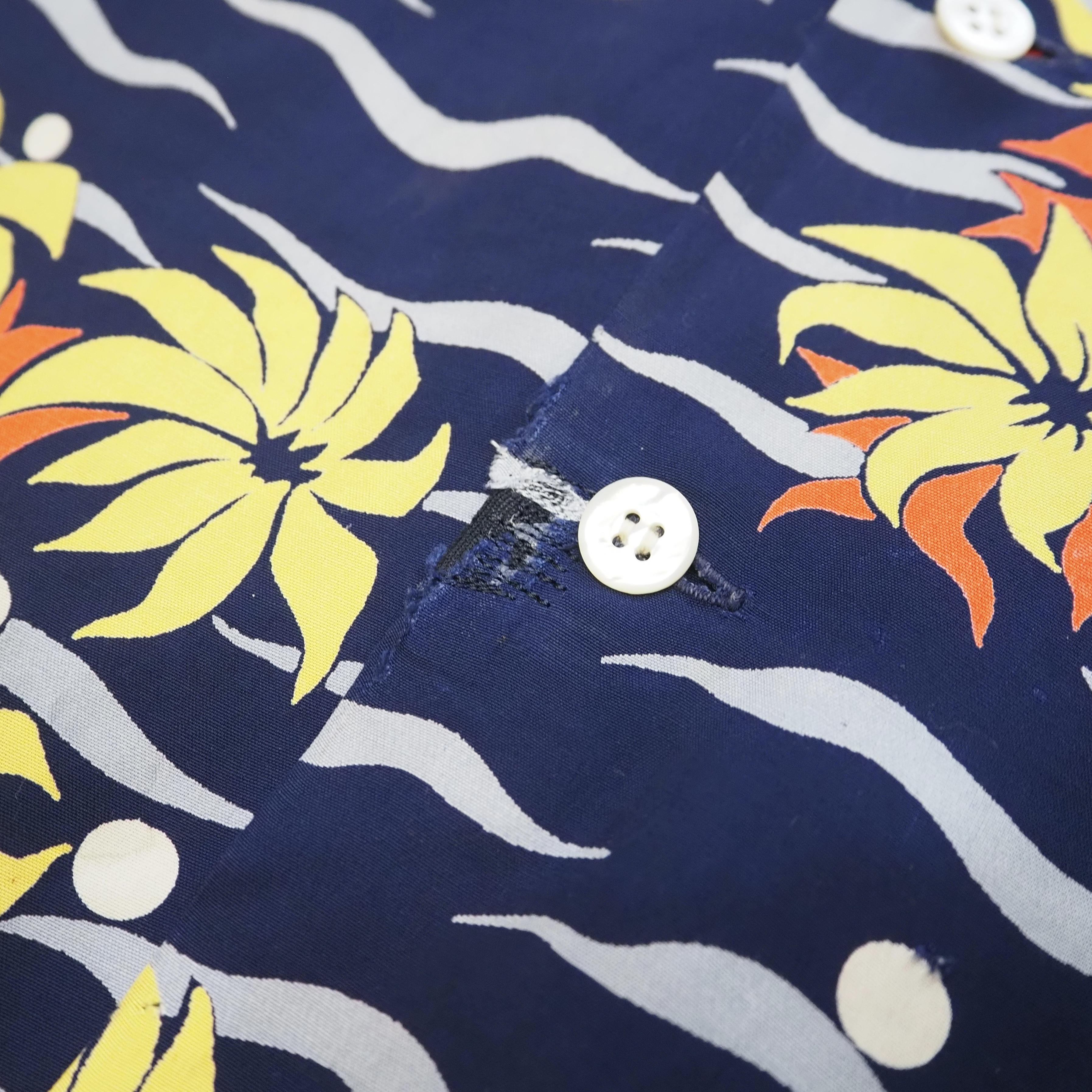 50’s Duke Kahanamoku Rayon Hawaiian Shirt の画像 8