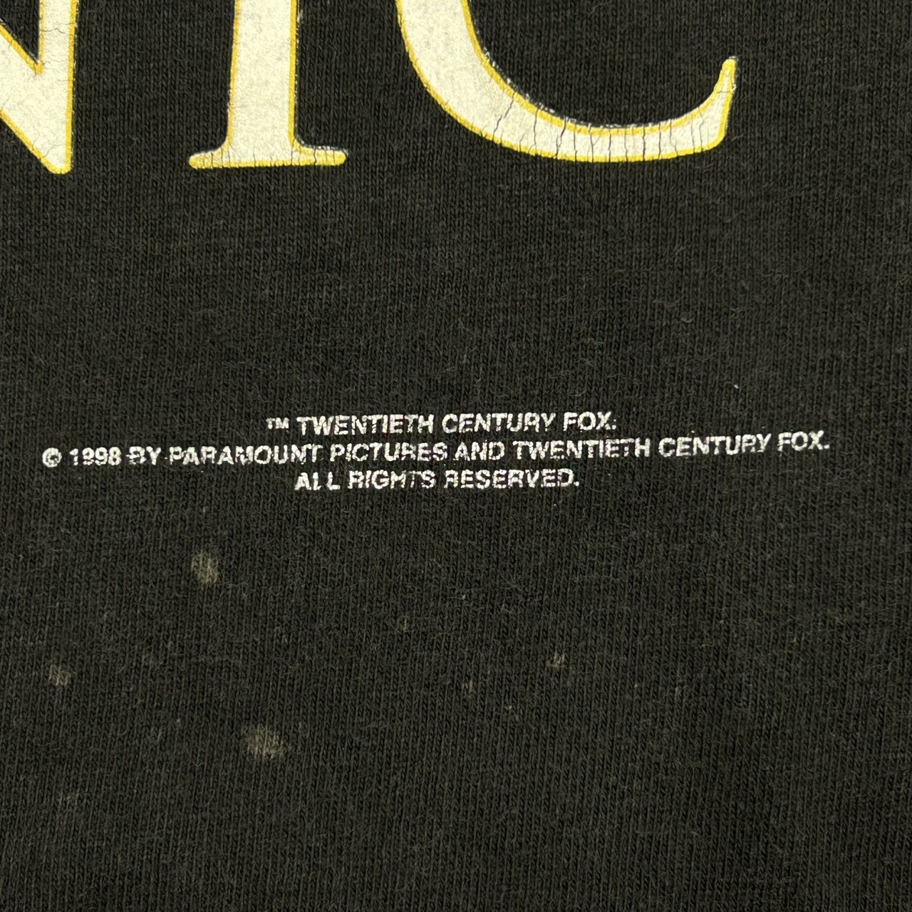 90s TITANIC Vintage Movie T-Shirt L の画像 4