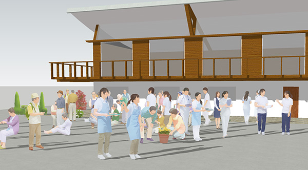 SketchUp素材シニアイラスト-淡い 4aa_023 - 画像2