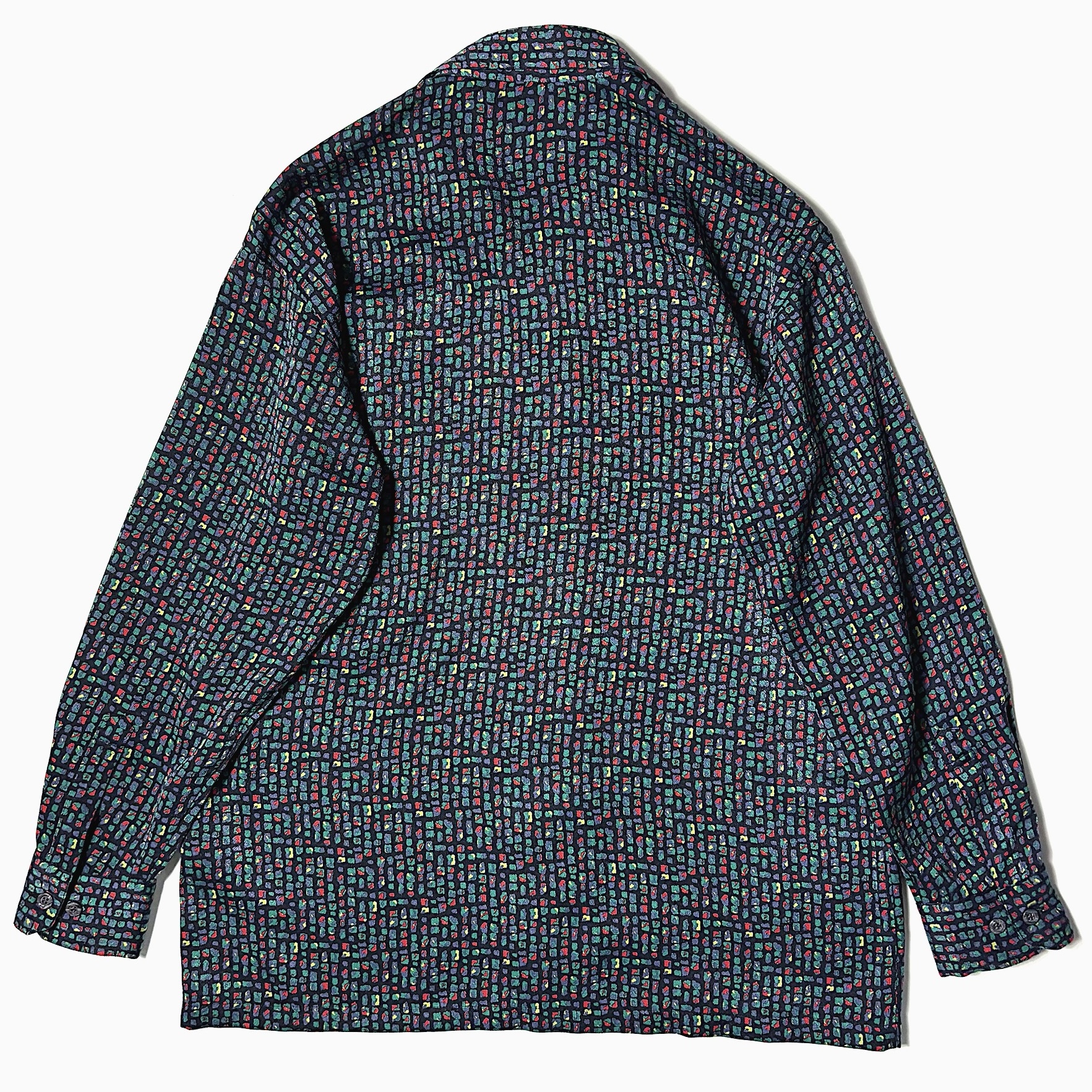 Vintage 80～90's Patterned Shirt の画像 2