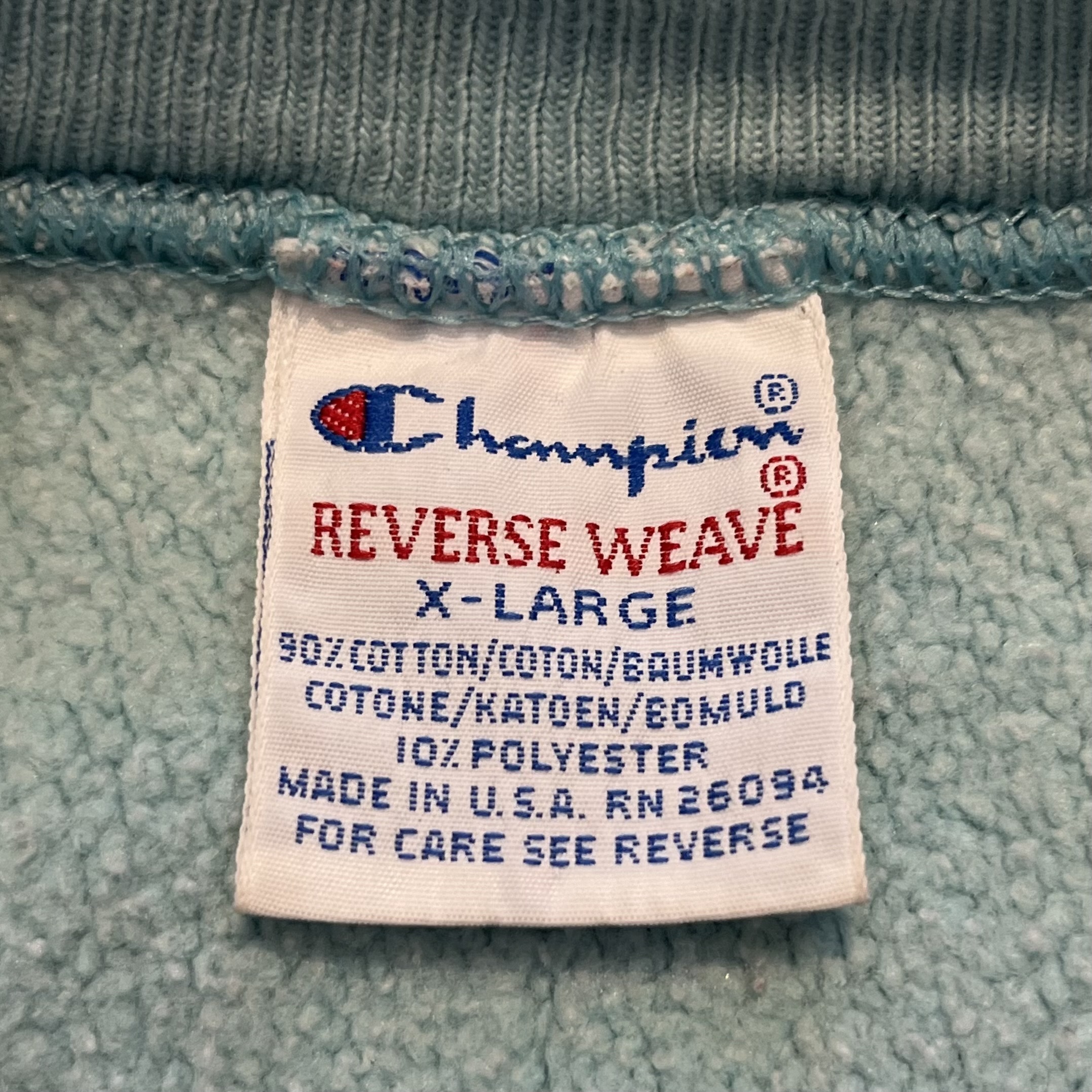 90’s Champion Reverse Weave の画像 9