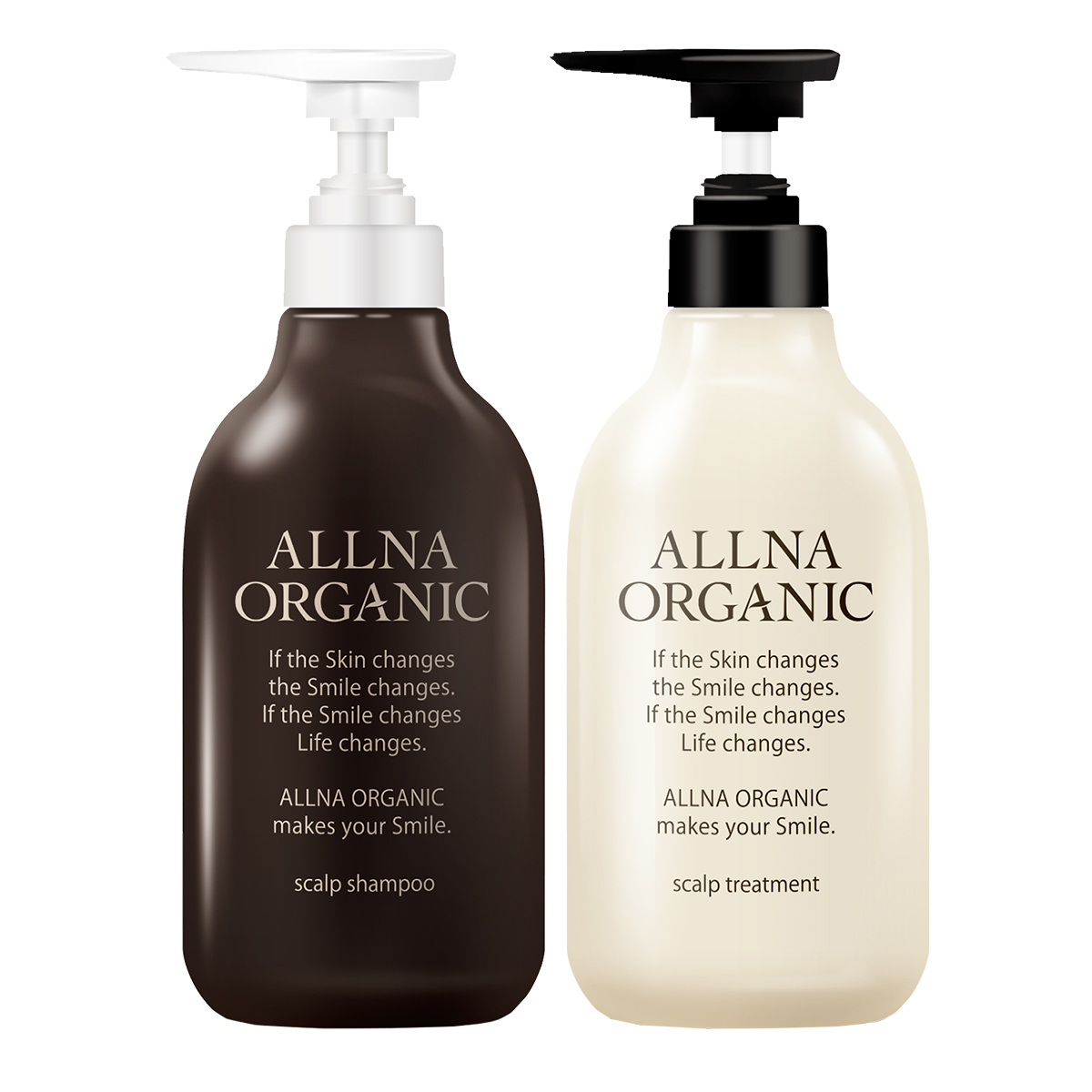 ALLNA ORGANIC【スカルプ シャンプー&トリートメント】セット 500ml&500m【 無添加 天然由来洗浄 】 オルナ