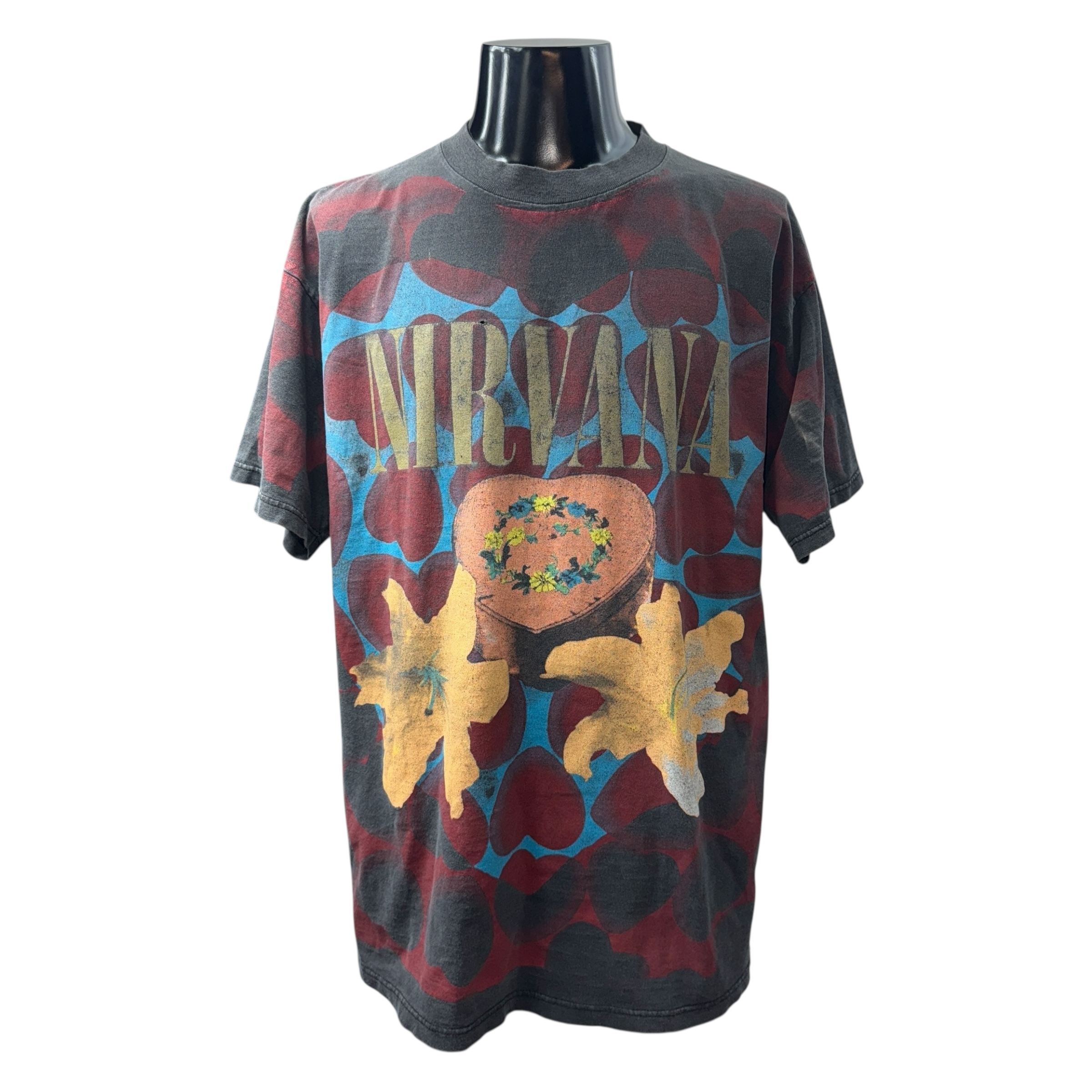 【NIRVANA】ニルヴァーナ 90s オリジナル HEART SHAPED BOX Tシャツ