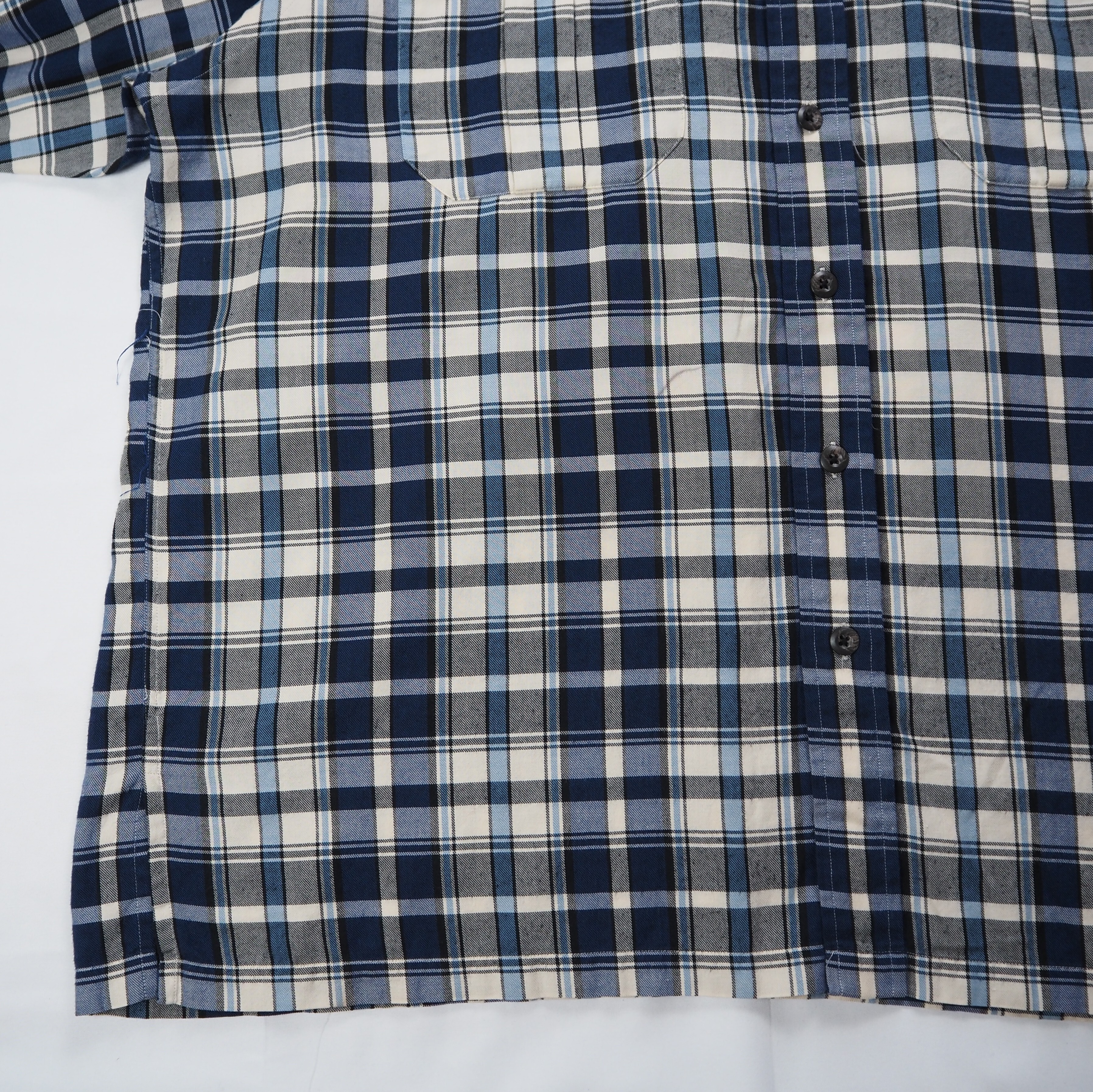 【9/23 20:00入荷】90's POLO Sports シャツ ブルー×ホワイト の画像 7