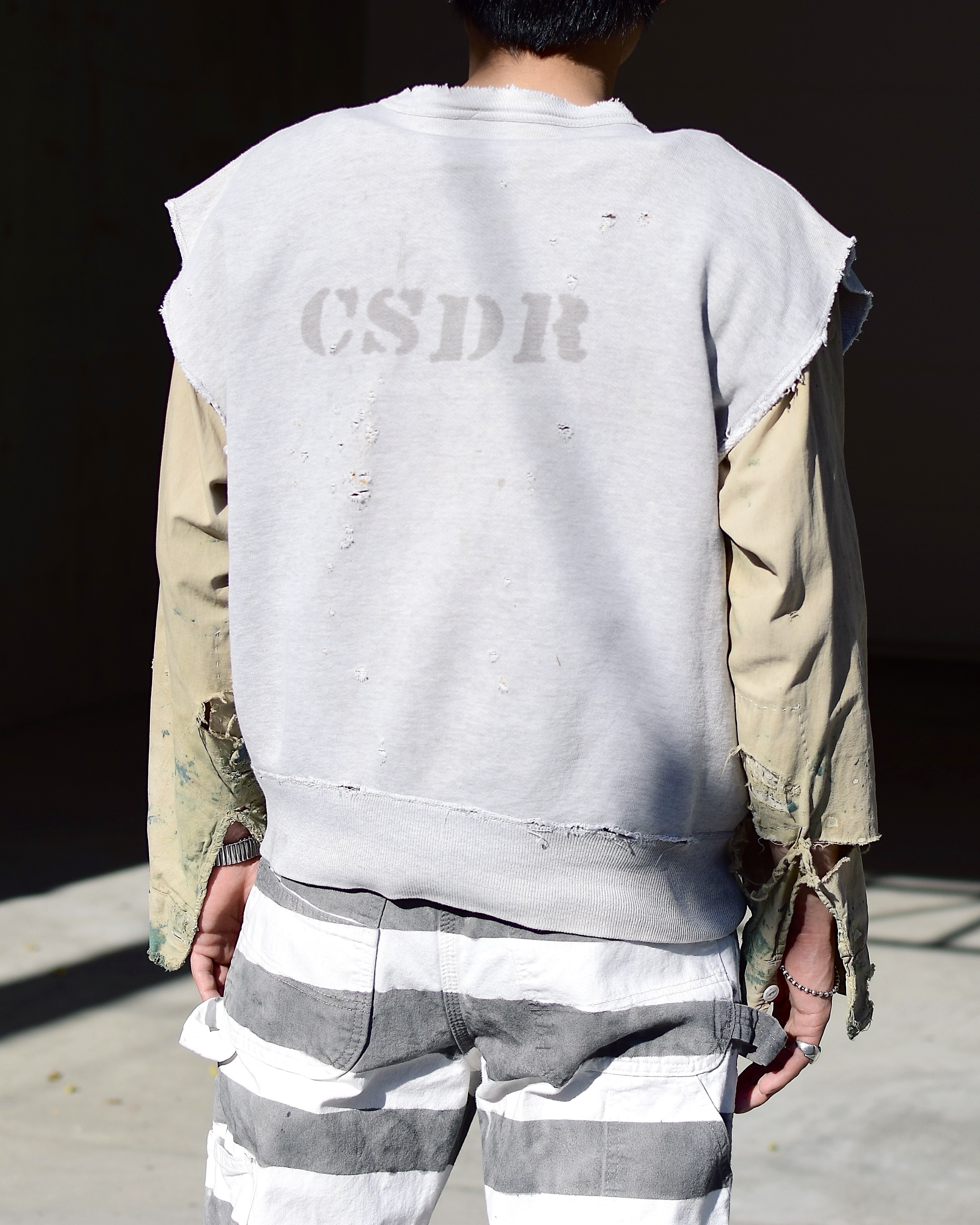 Vintage 50～60's "CSDR"  Grunge Cut Off Sweat の画像 4
