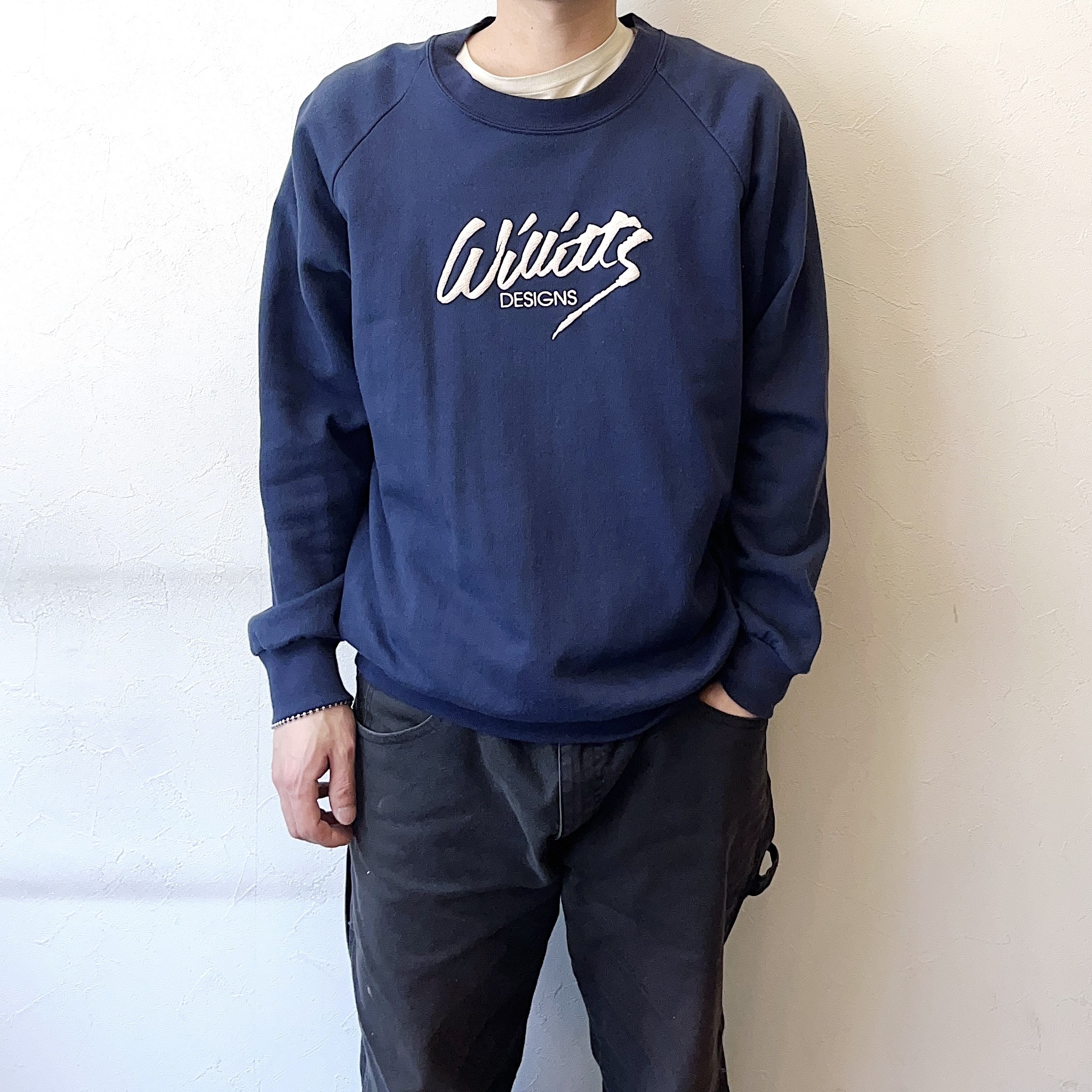 Vintage 80's【BELTON】"Willitts DESIGNS" Sweat の画像 3