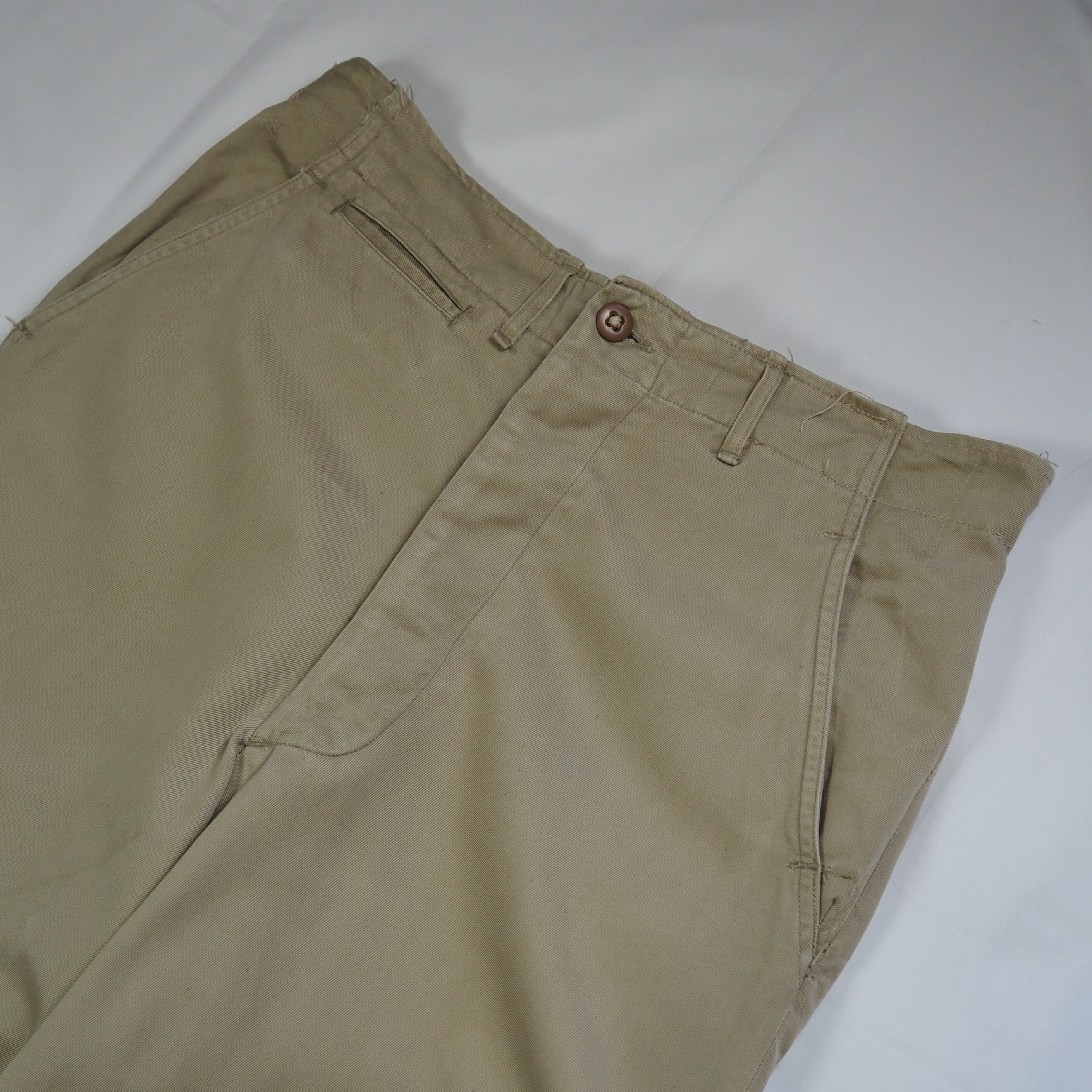 【9/23 20:00入荷】50's U.S. ARMY チノパンツ の画像 2