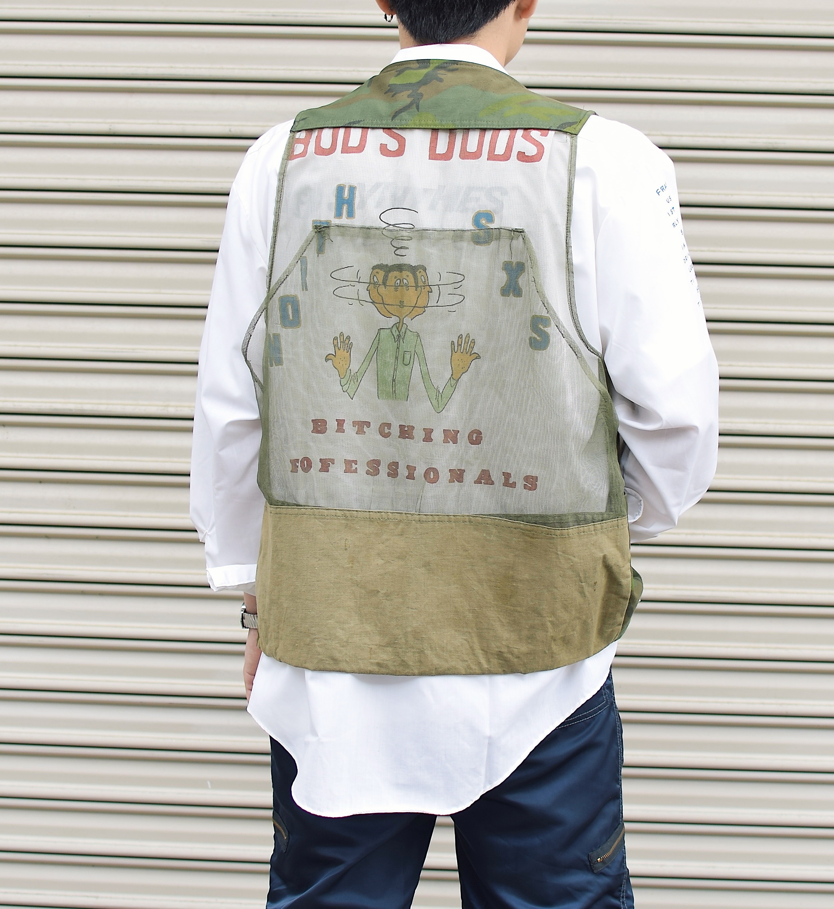 Vintage 70's【Envoy】"BUD'S DUDS" Painted Shirt の画像 6