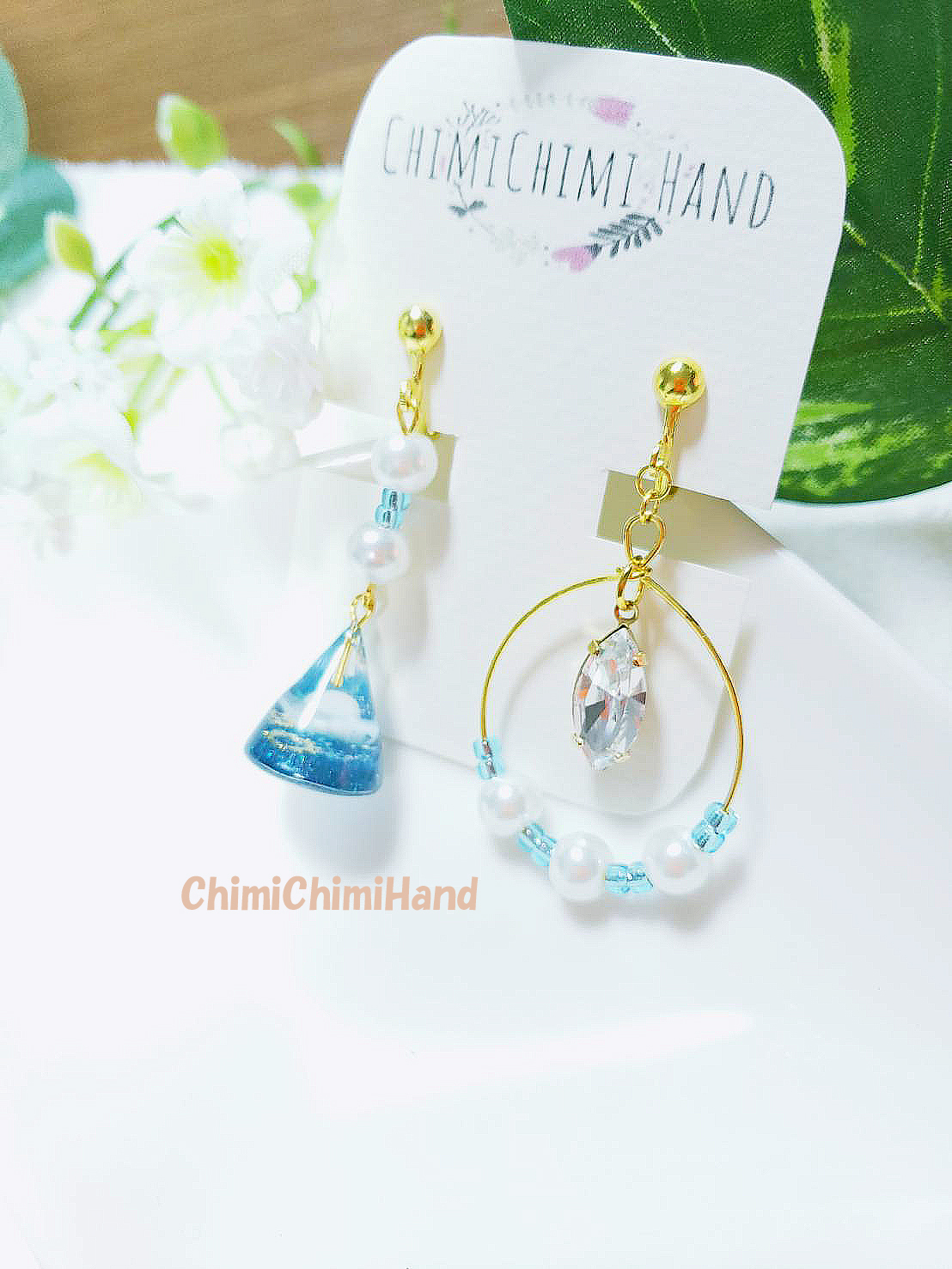 今年大流行 アシンメトリー型レジン スワロフスキーイヤリング 空と宇宙のコラボ Chimichimihandハンドメイド専門店のオンリーワンとユニークなアクセサリー中心とするオンラインショップ 今年大流行 アシンメトリー型レジン スワロフスキーイヤリング 空と宇宙のコラボ Chimichimihandハンドメイド専門店のオンリーワンとユニークなアクセサリー中心とするオンラインショップ
