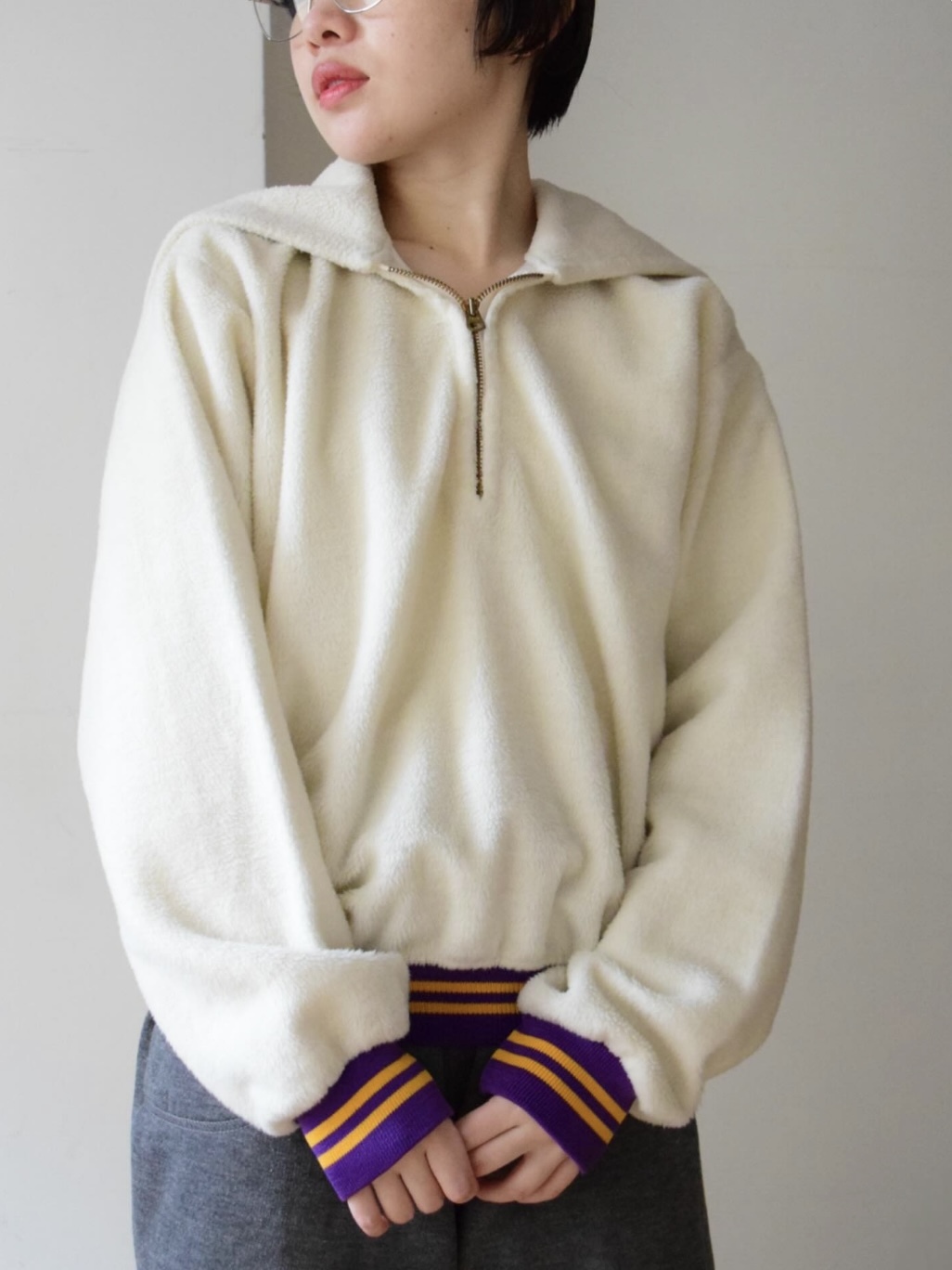 1950s Wilson fake fur pullover の画像 4