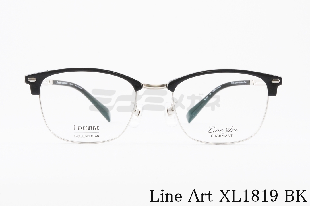 向井理さん着用】Line Art メガネ CHARMANT XL1815 BK brio