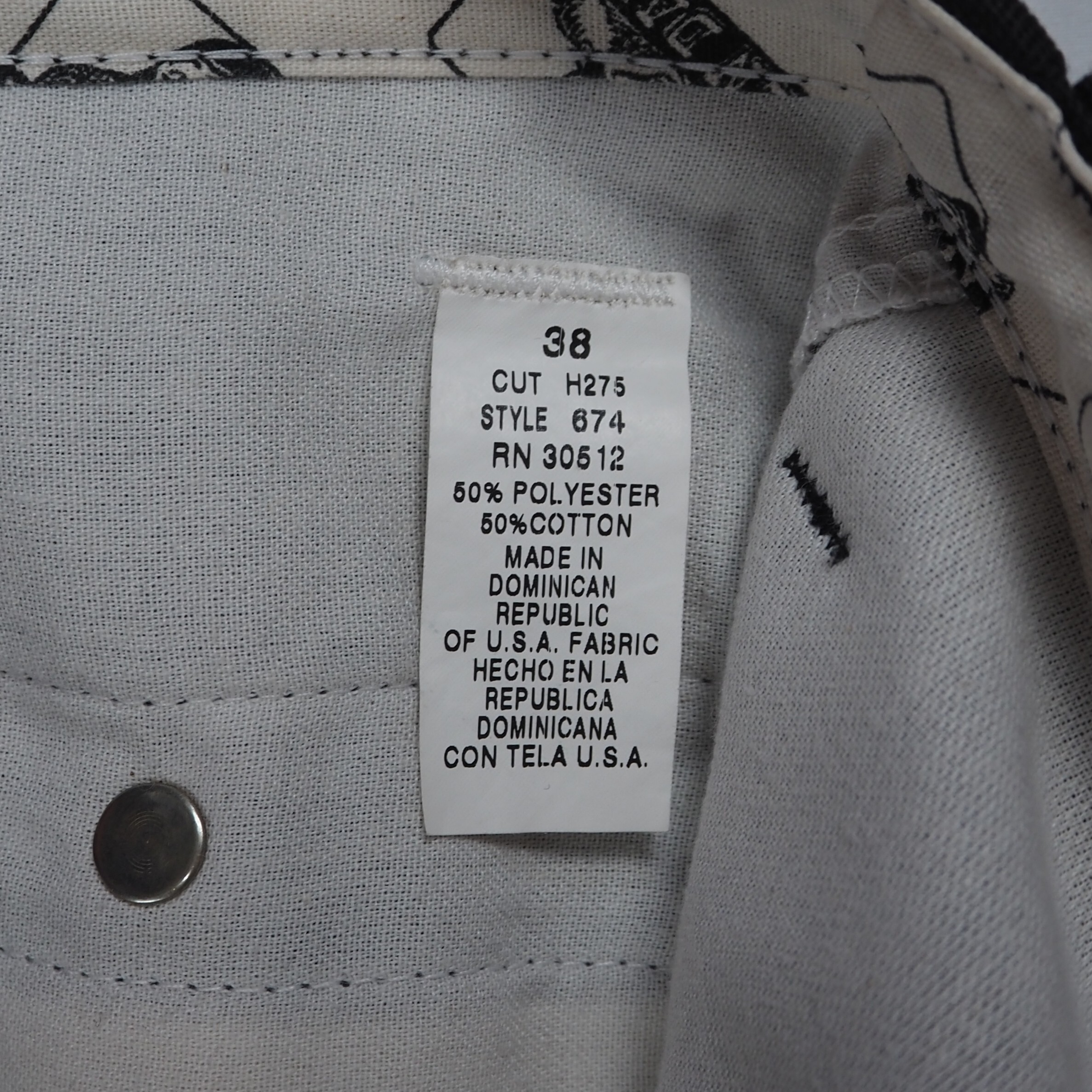 【9/23 20:00入荷】00's Ben Davis ゴリラカット ブラック 38×30 の画像 10