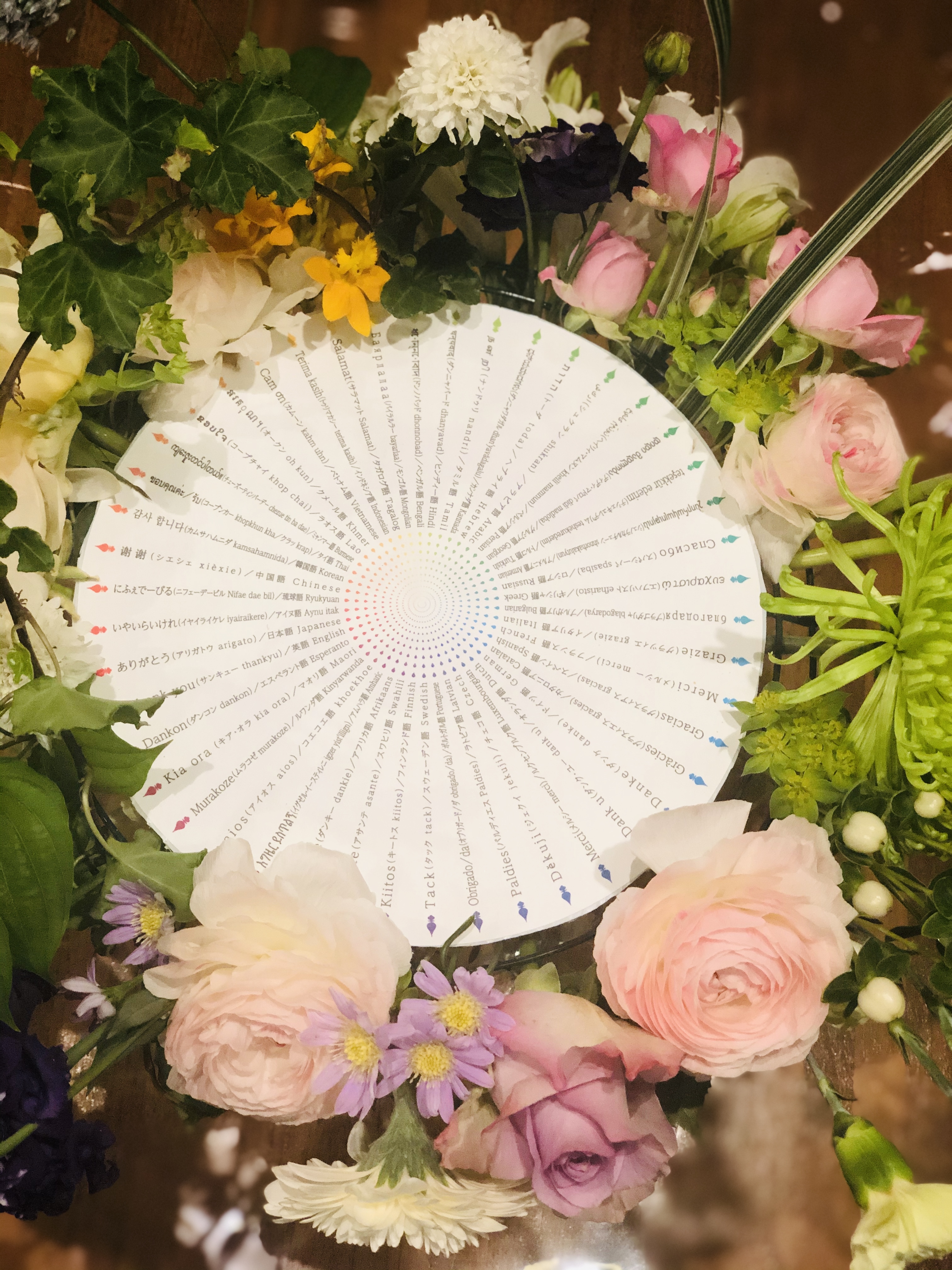 魔法の言葉「ありがとう」のCrazy Bouquet