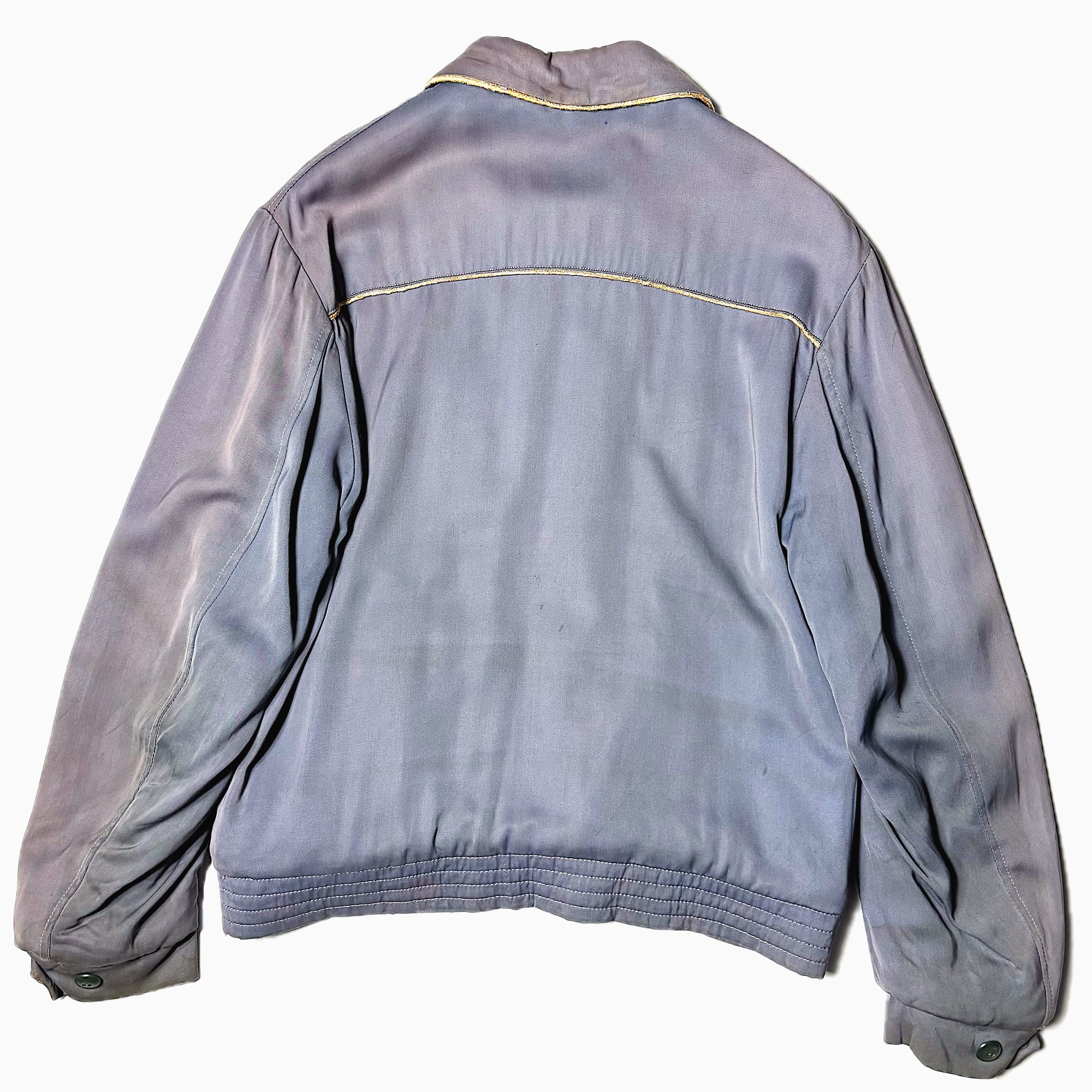 Vintage 50's【Kit Karson】Rayon Gabardine Jacket の画像 2