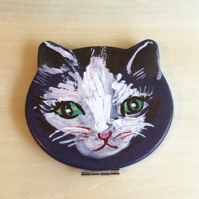 Nathalie Lete Compact Mirror Cat Souris ナタリーレテ コンパクトミラー Yay Design Household Goods