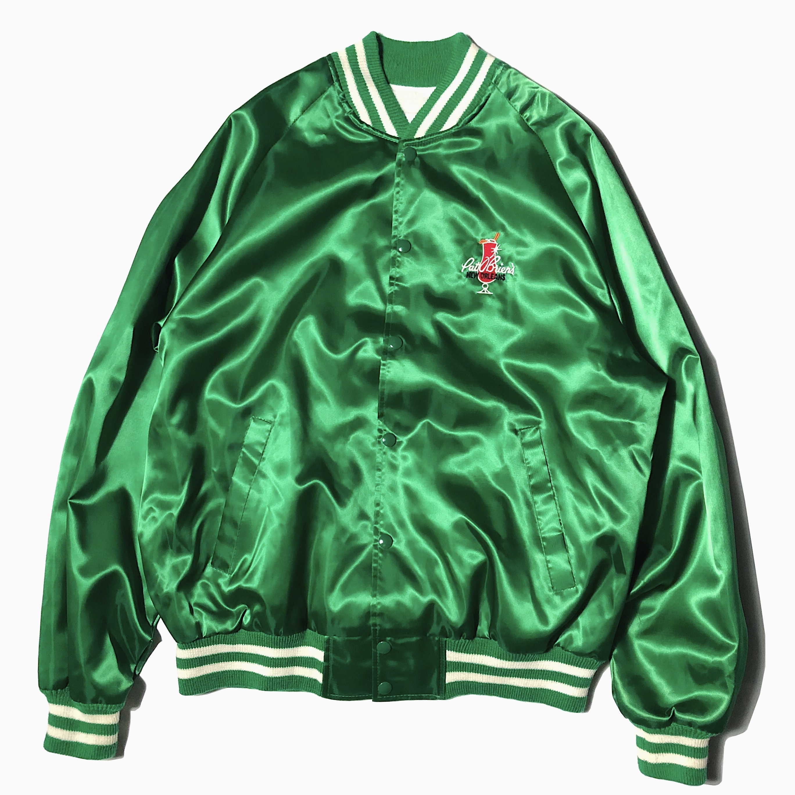 Vintage 80's【Active Generation】"NEW ORLEANS" Satin Jacket の画像 2