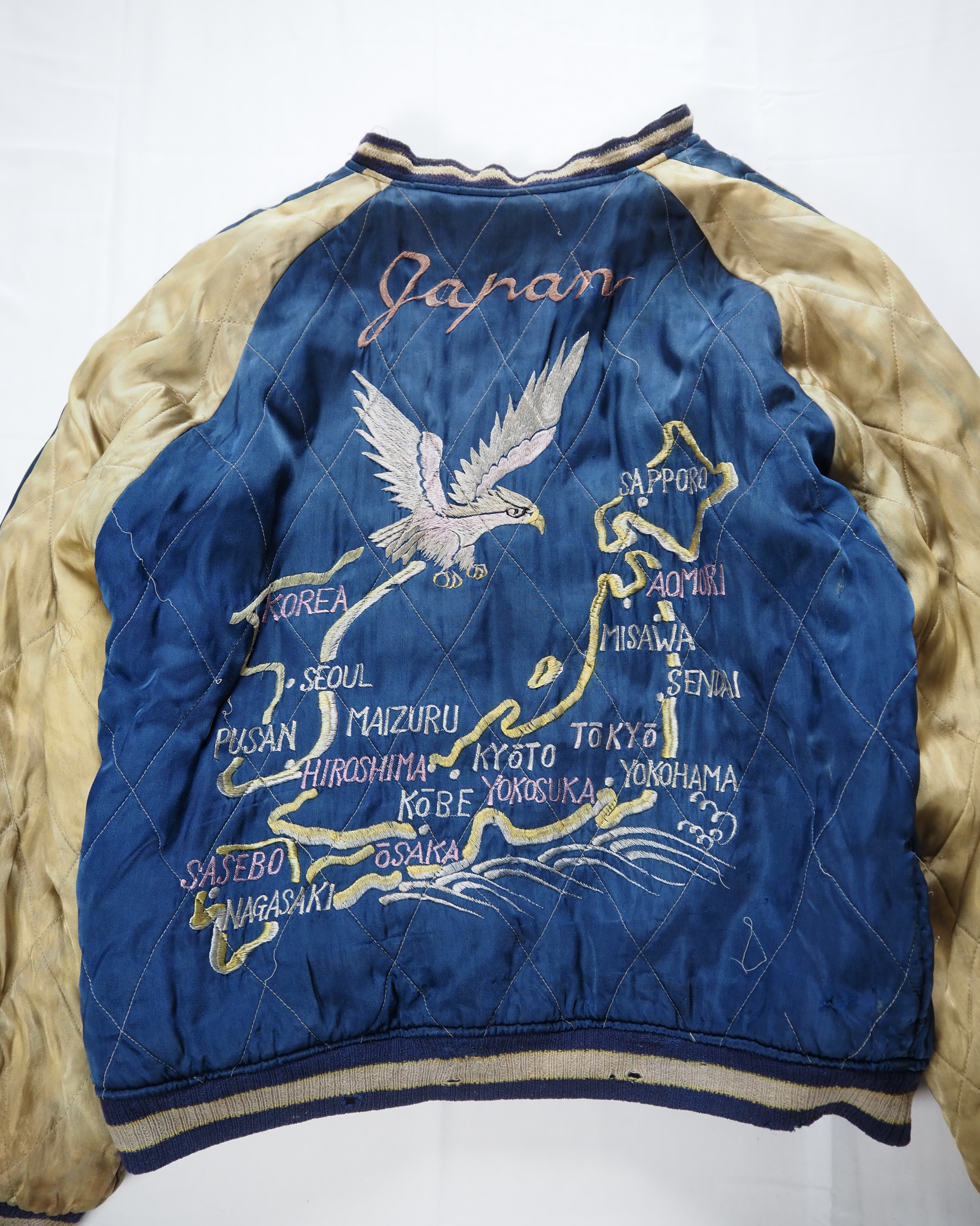 50’s スカジャン 虎×マップ の画像 11